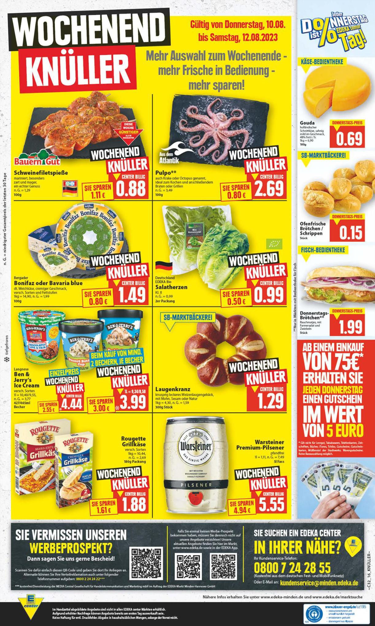 EDEKA Prospekt 6 – 12 August 2023 Seite 16