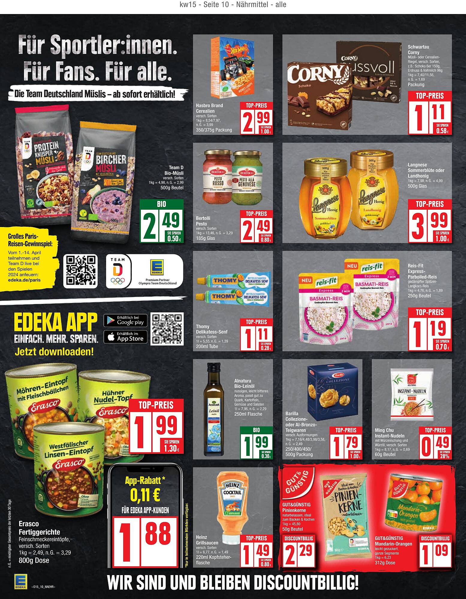 EDEKA Prospekt 8 – 13 April 2024 Seite 10
