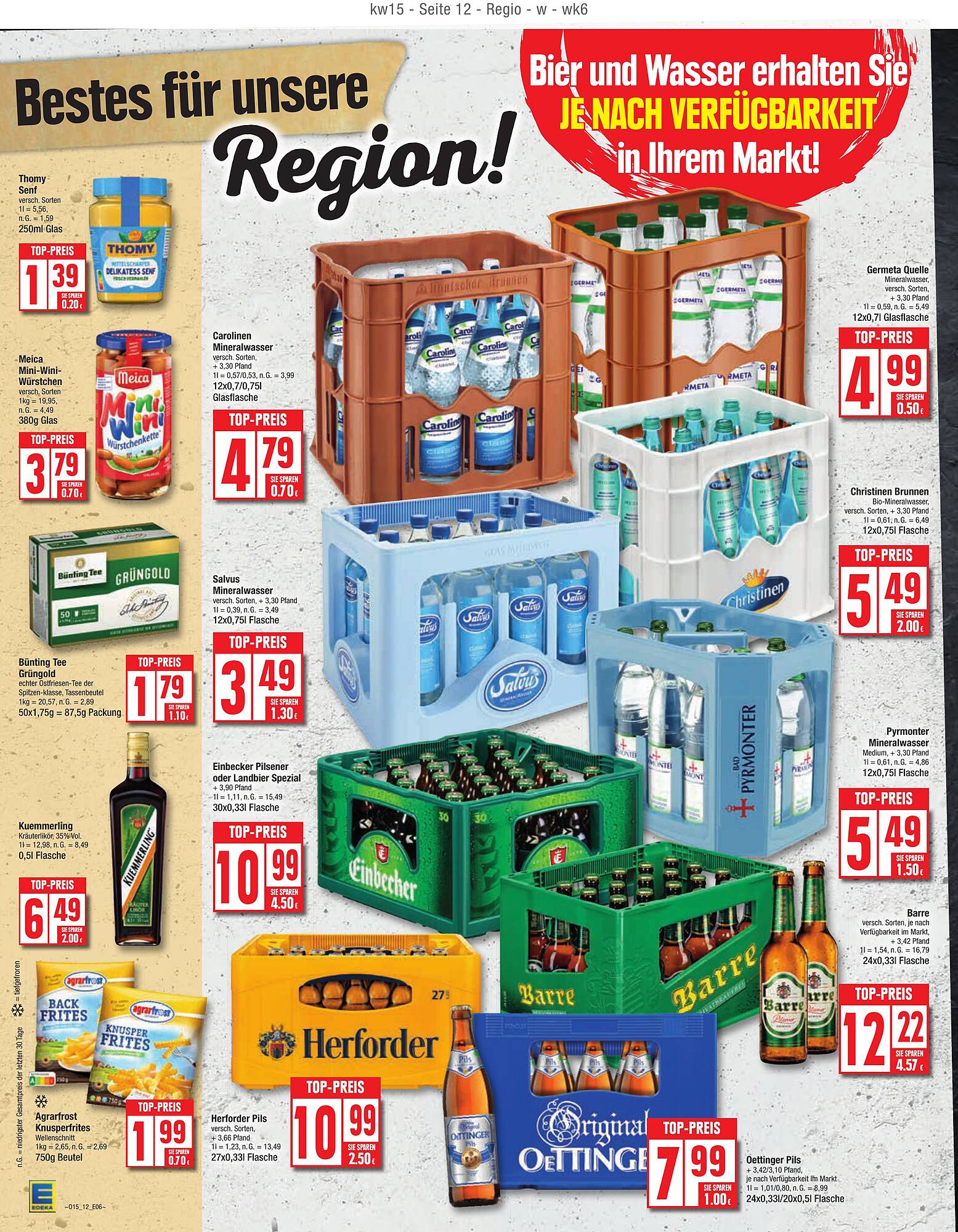 EDEKA Prospekt 8 – 13 April 2024 Seite 12