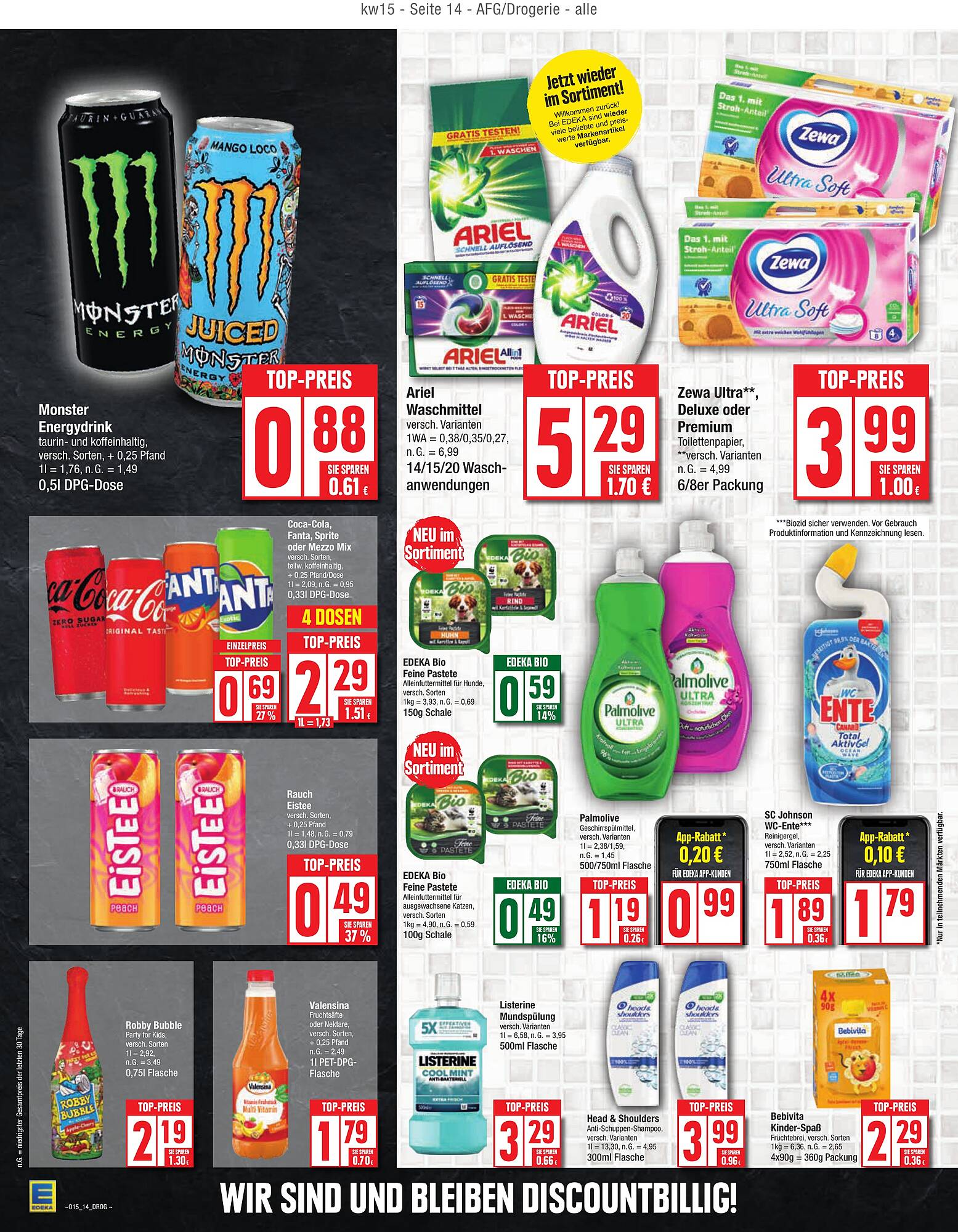 EDEKA Prospekt 8 – 13 April 2024 Seite 14