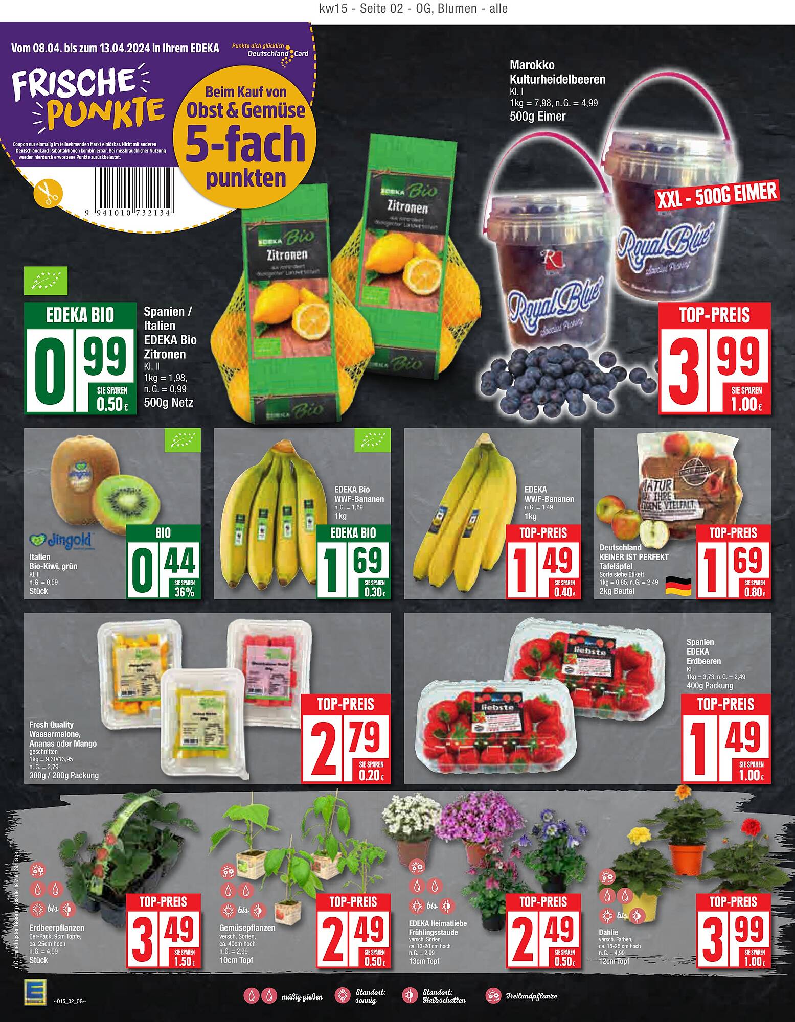 EDEKA Prospekt 8 – 13 April 2024 Seite 2
