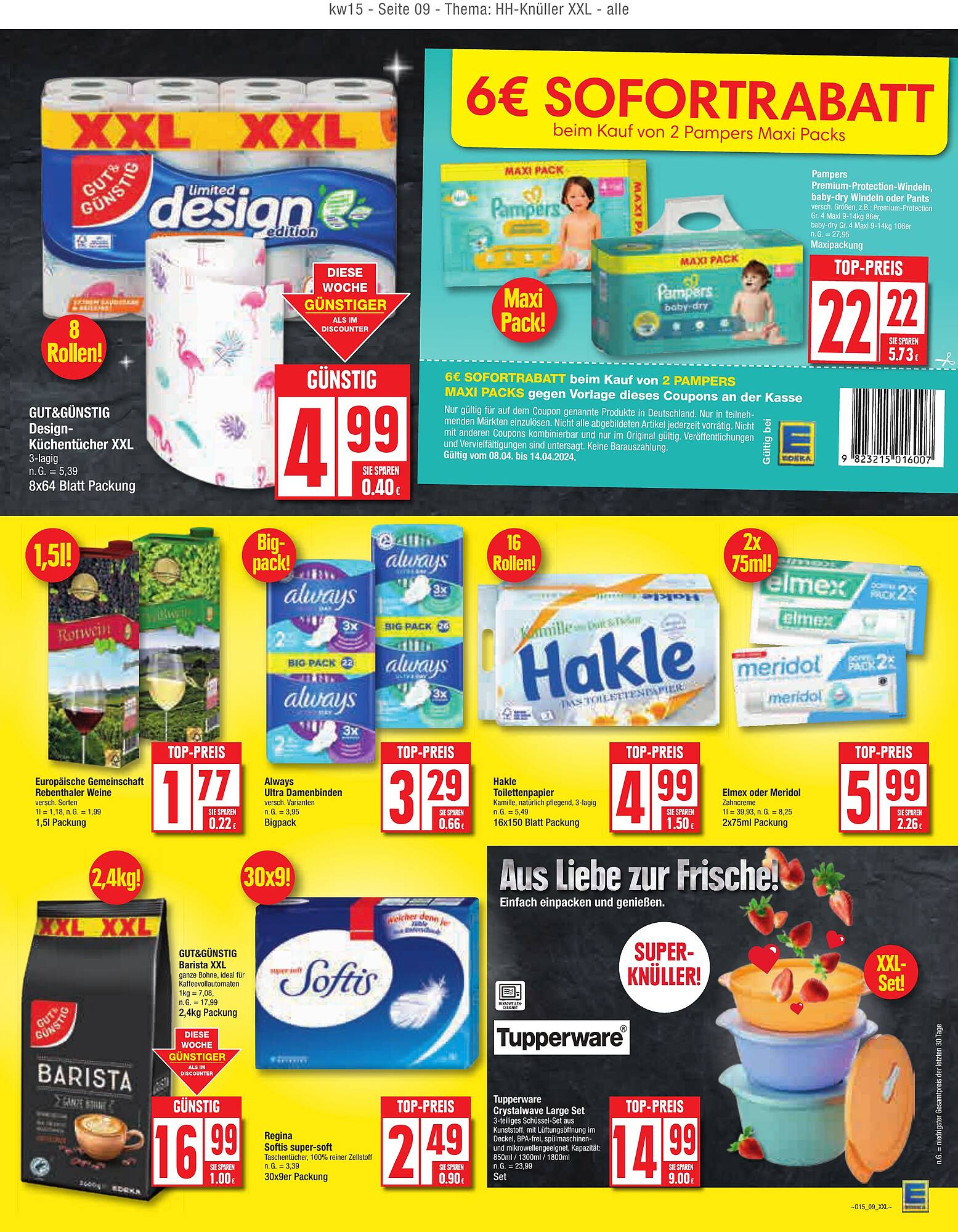 EDEKA Prospekt 8 – 13 April 2024 Seite 9
