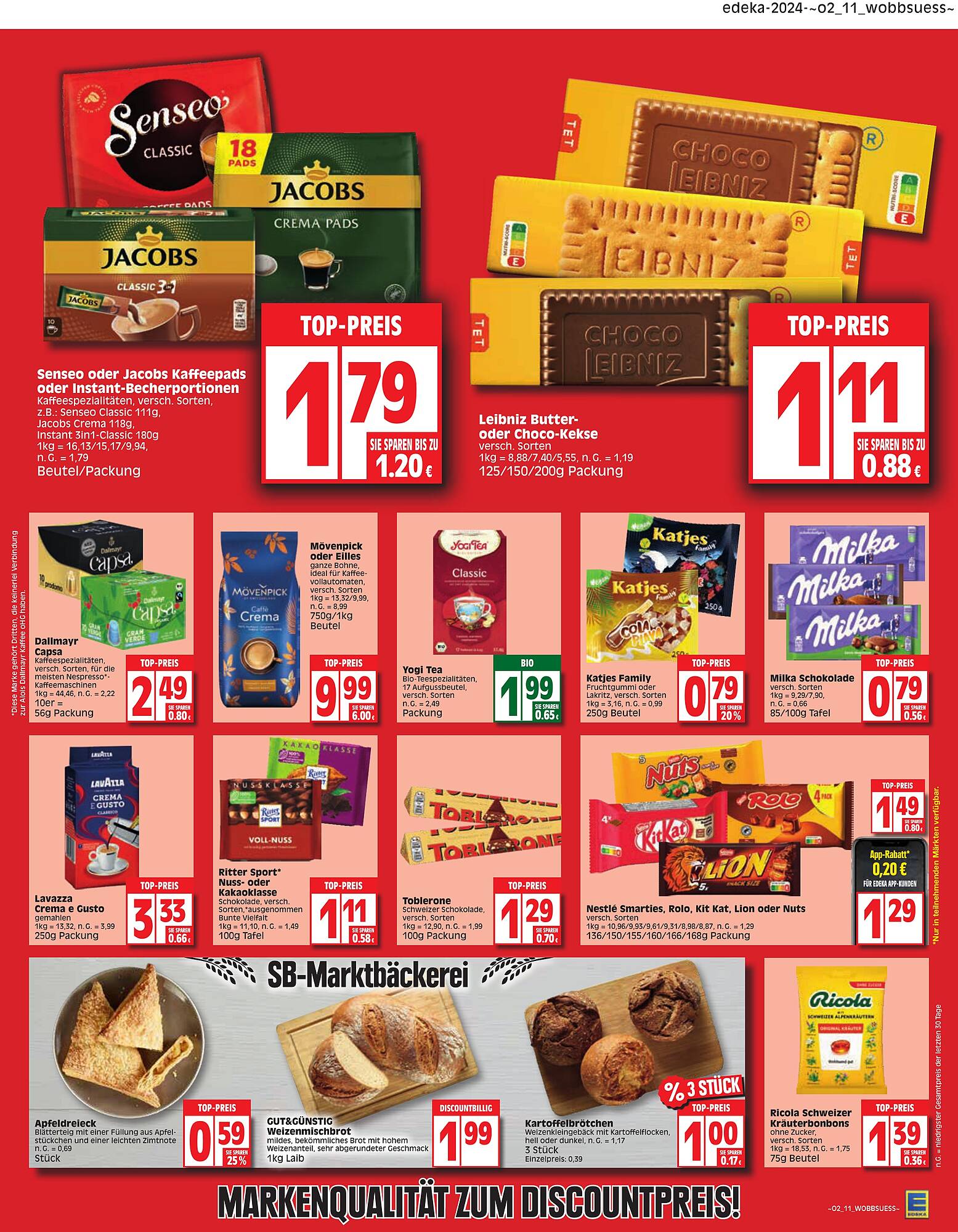 EDEKA Prospekt 8 – 13 Januar 2024 Seite 11