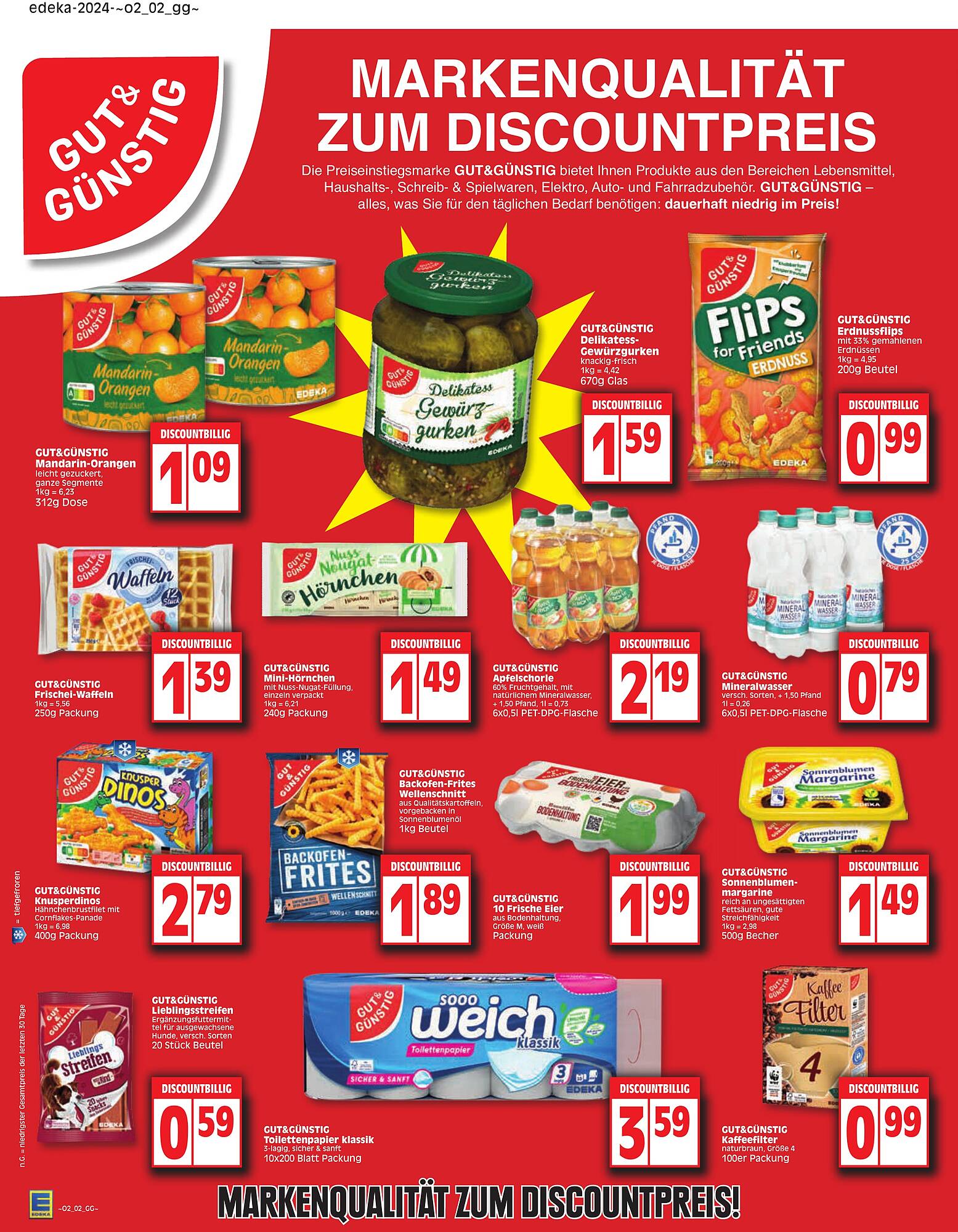 EDEKA Prospekt 8 – 13 Januar 2024 Seite 2