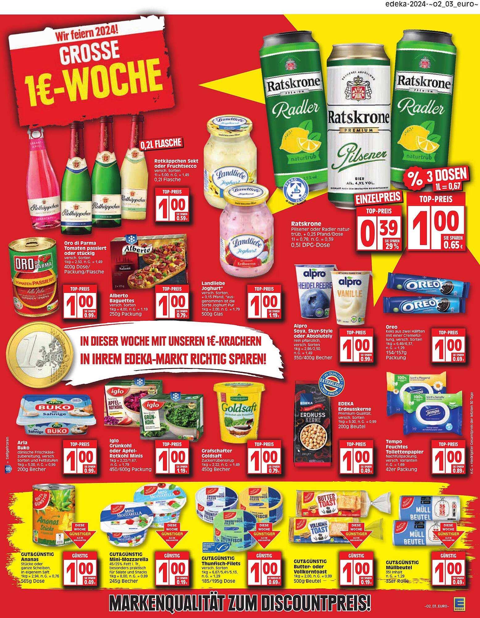 EDEKA Prospekt 8 – 13 Januar 2024 Seite 3