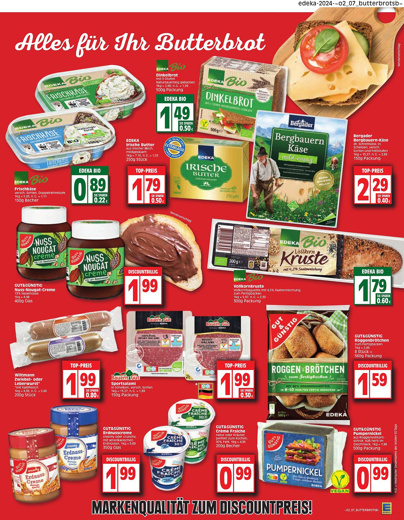EDEKA Prospekt 8 – 13 Januar 2024 Seite 7