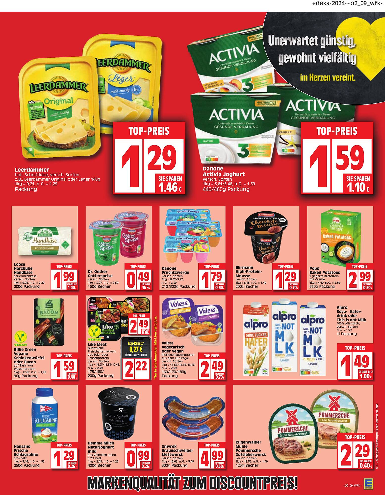 EDEKA Prospekt 8 – 13 Januar 2024 Seite 9