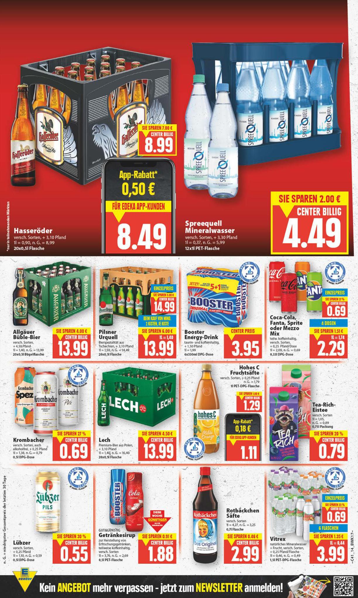 EDEKA Prospekt 8 – 14 October 2023 Seite 14