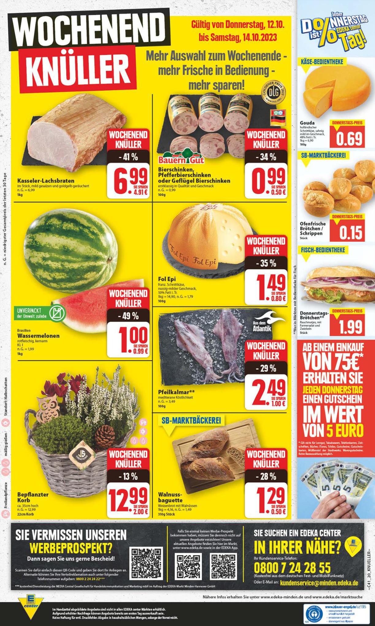EDEKA Prospekt 8 – 14 October 2023 Seite 20