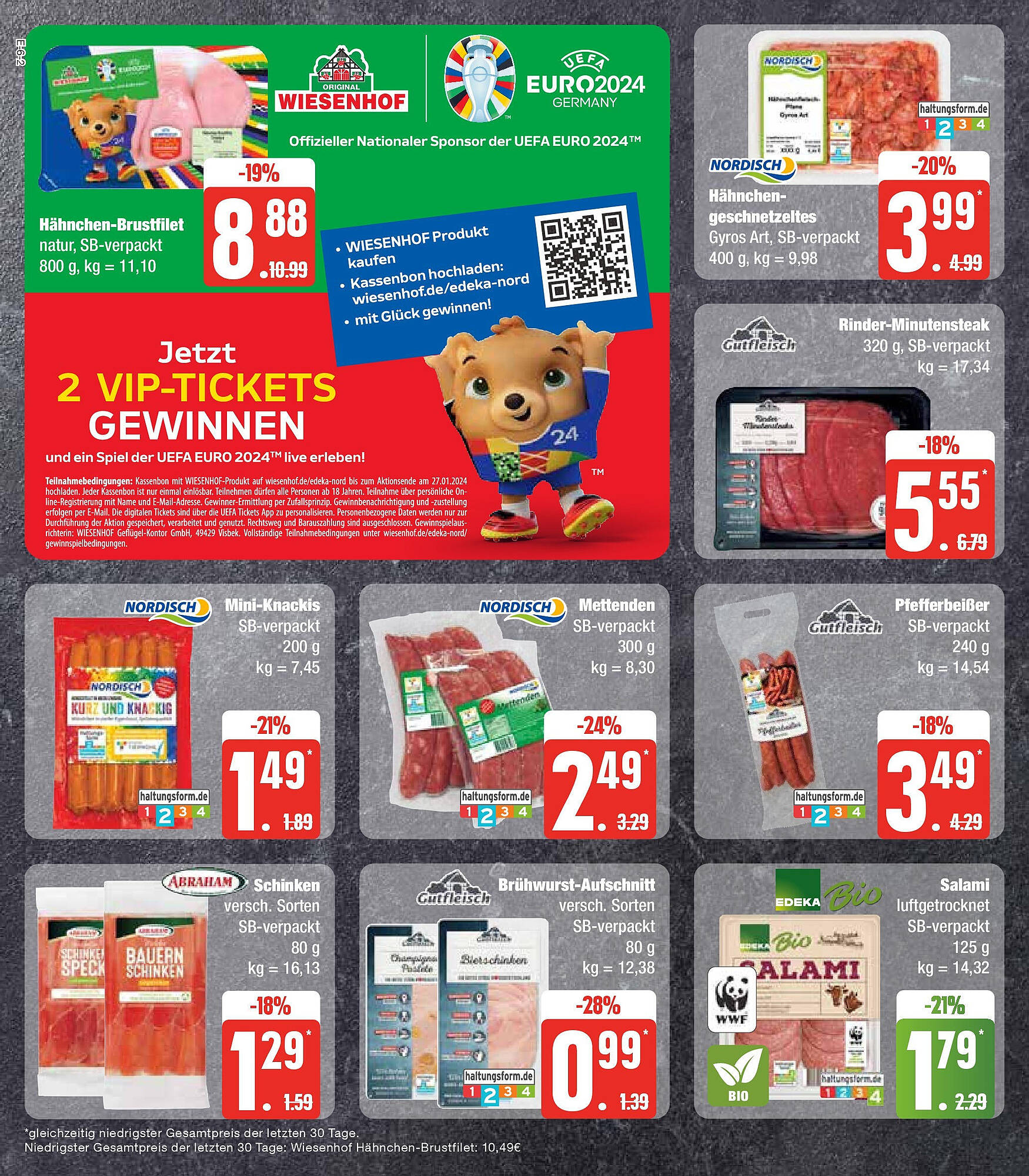 EDEKA Prospekt Angebote 22 – 27 Januar 2024 Seite 10