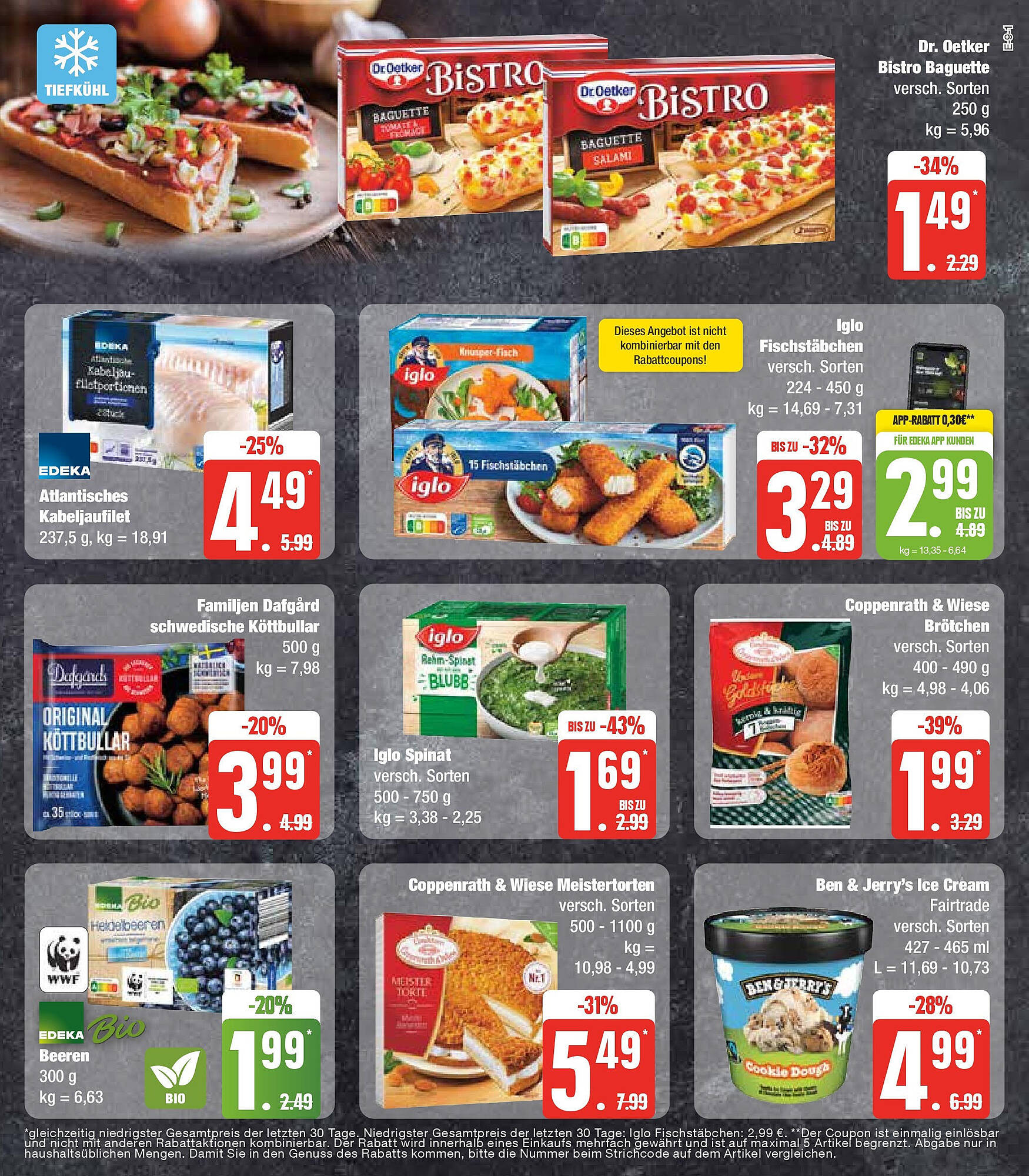 EDEKA Prospekt Angebote 22 – 27 Januar 2024 Seite 13