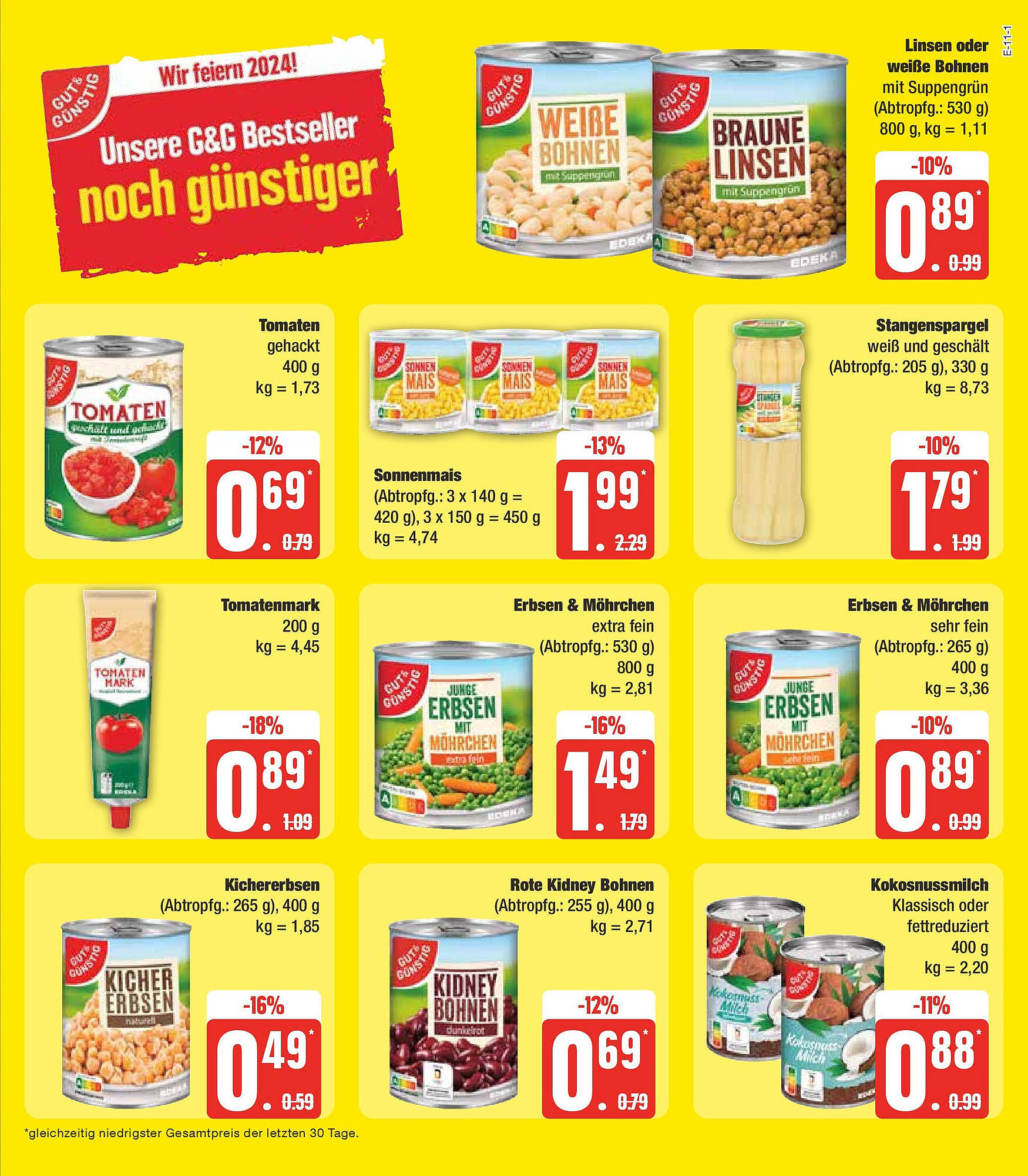 EDEKA Prospekt Angebote 22 – 27 Januar 2024 Seite 15