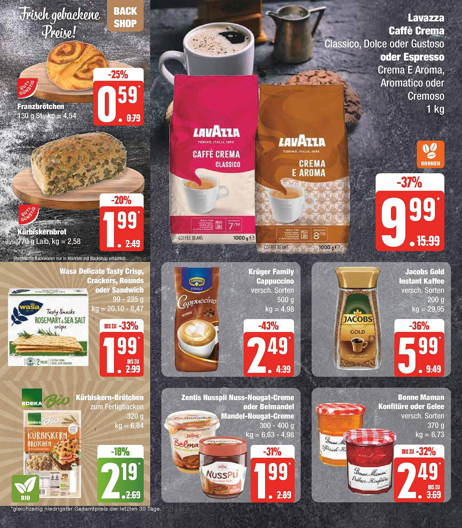 EDEKA Prospekt Angebote 22 – 27 Januar 2024 Seite 16