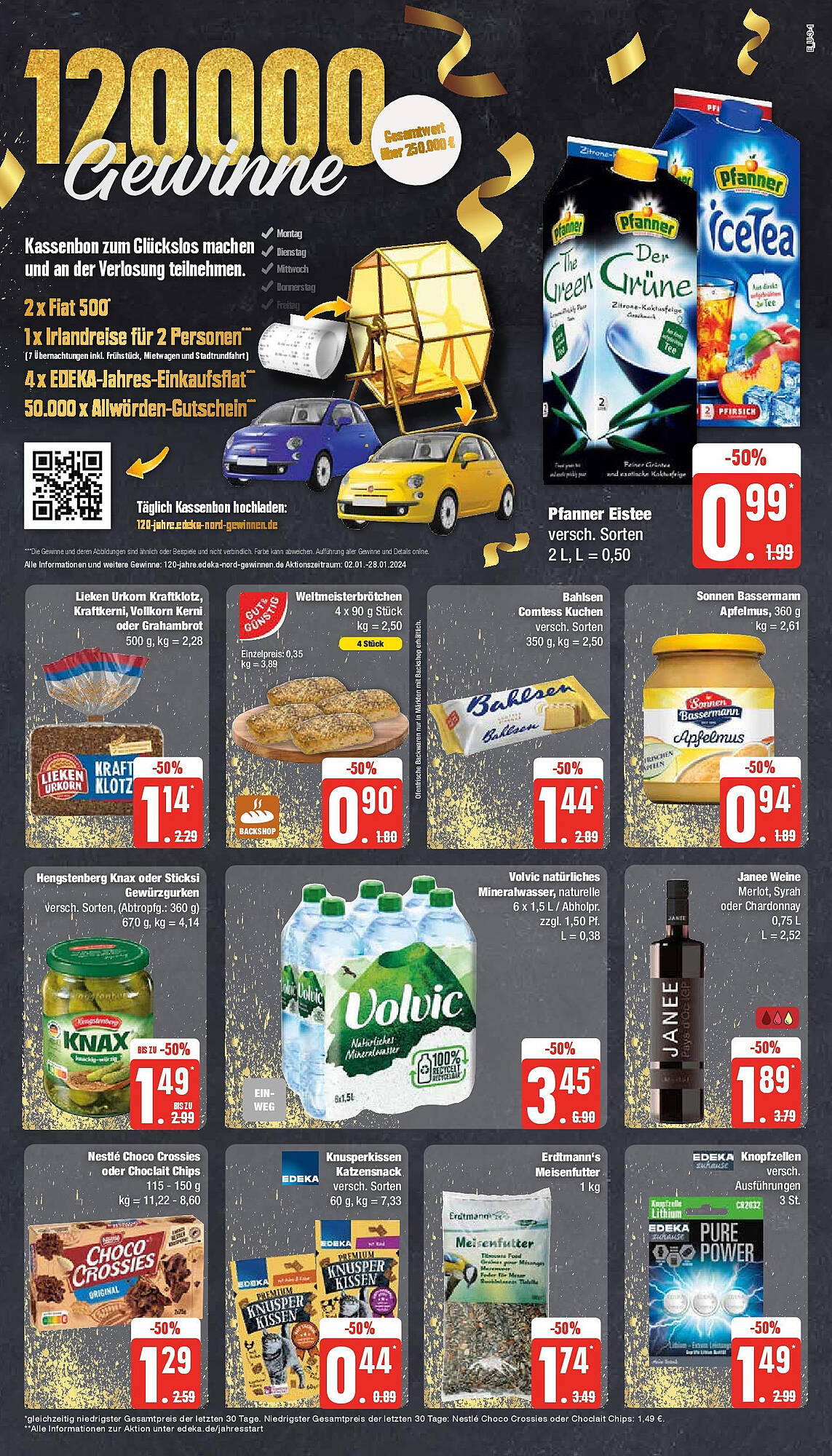 EDEKA Prospekt Angebote 22 – 27 Januar 2024 Seite 3