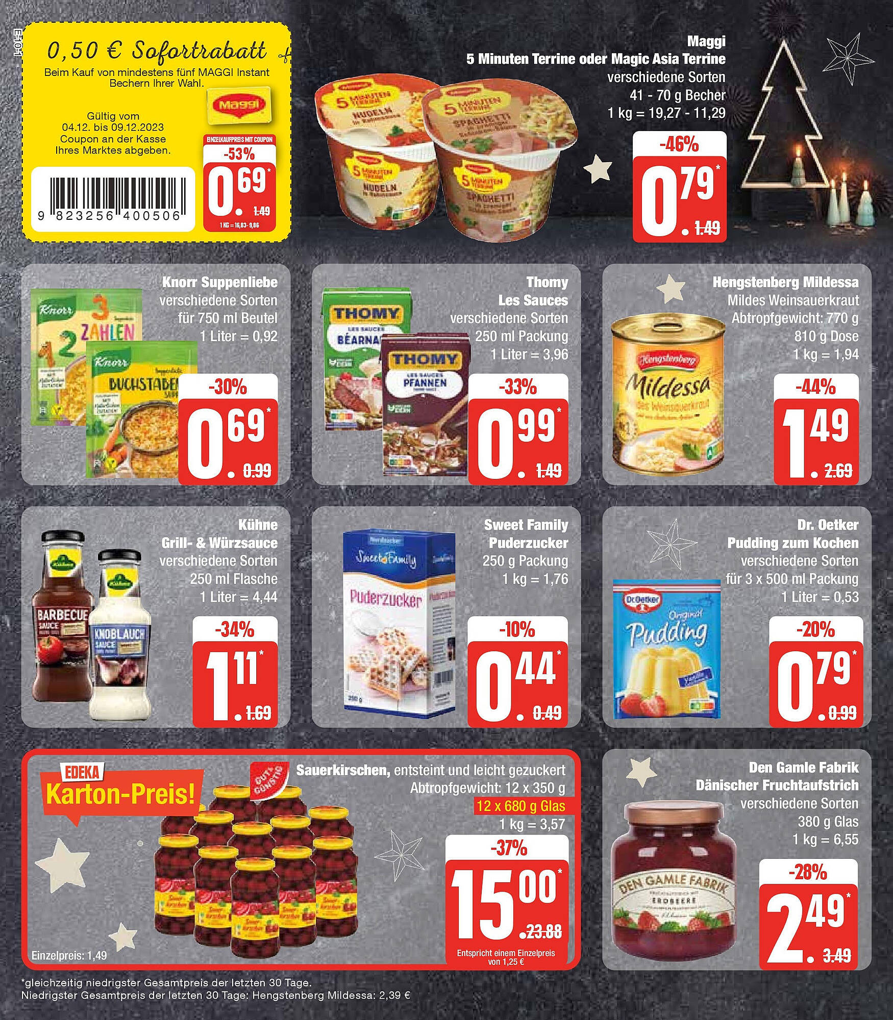 EDEKA Prospekt Angebote 4 – 9 Dezember 2023 Seite 14