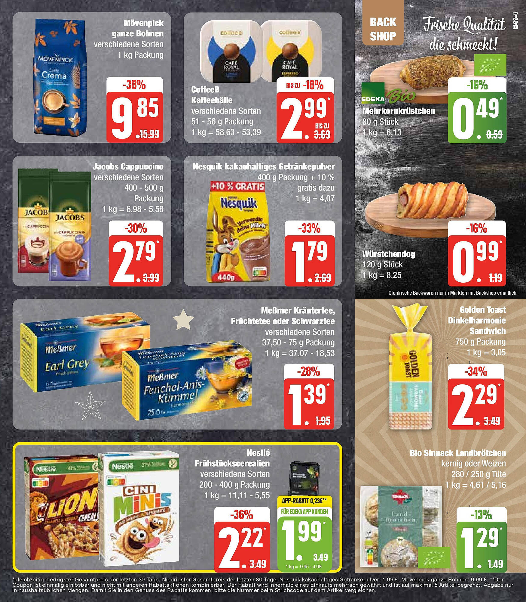 EDEKA Prospekt Angebote 4 – 9 Dezember 2023 Seite 15
