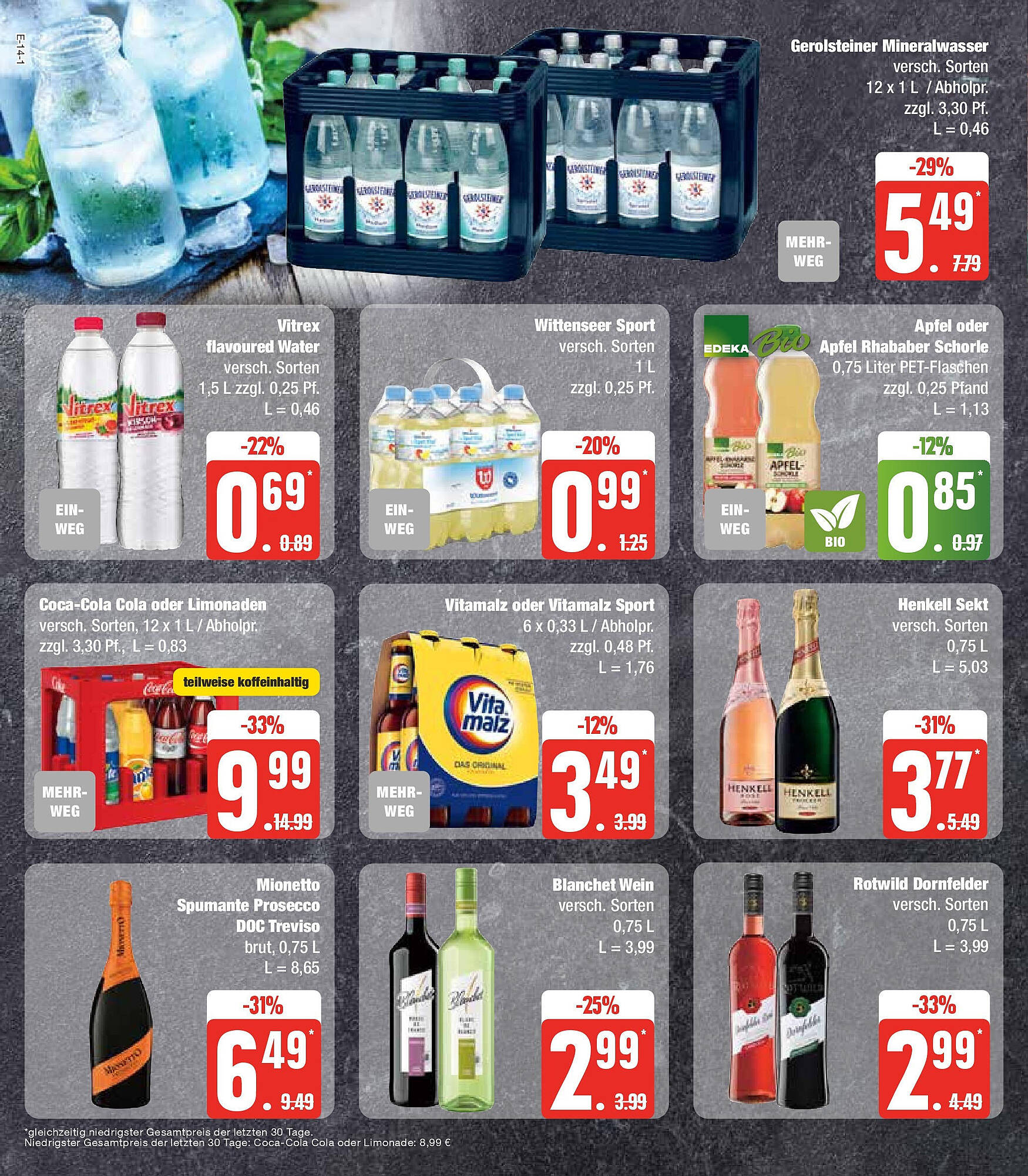 EDEKA Prospekt Angebote 8 – 13 Januar 2024 Seite 18