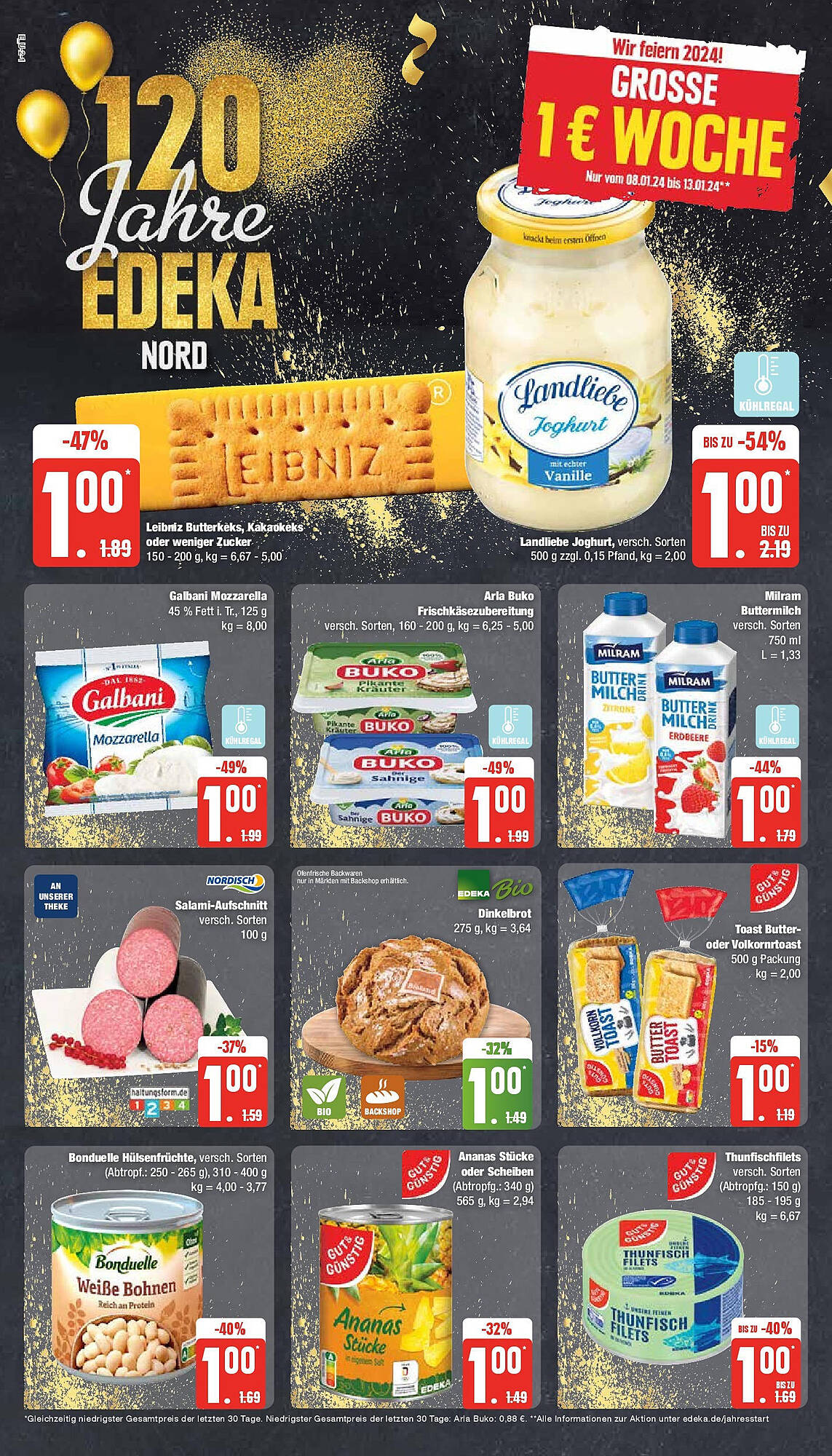 EDEKA Prospekt Angebote 8 – 13 Januar 2024 Seite 2