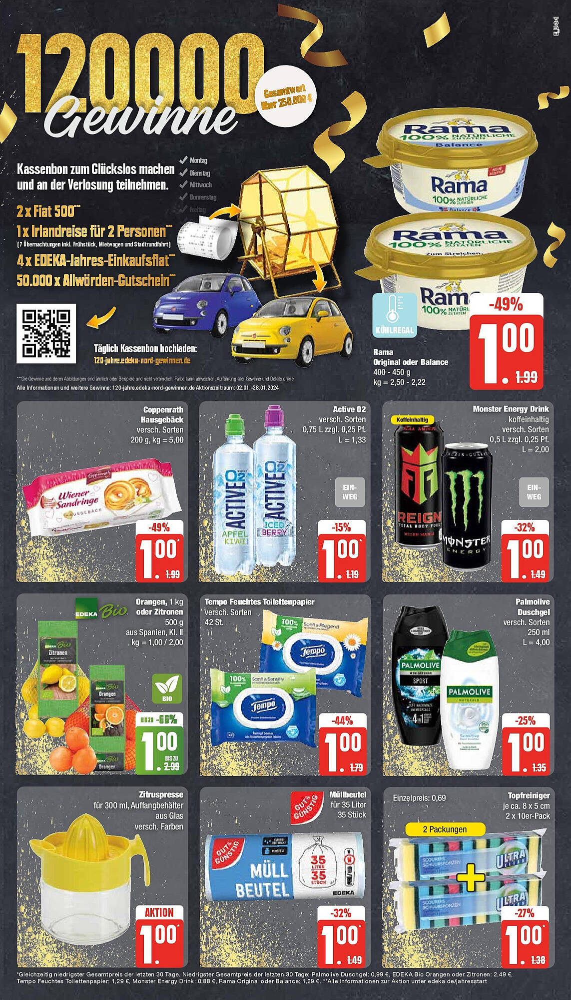 EDEKA Prospekt Angebote 8 – 13 Januar 2024 Seite 3