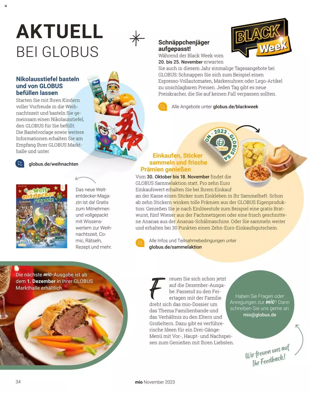 Globus Prospekt 1 – 30 November 2023 Seite 34
