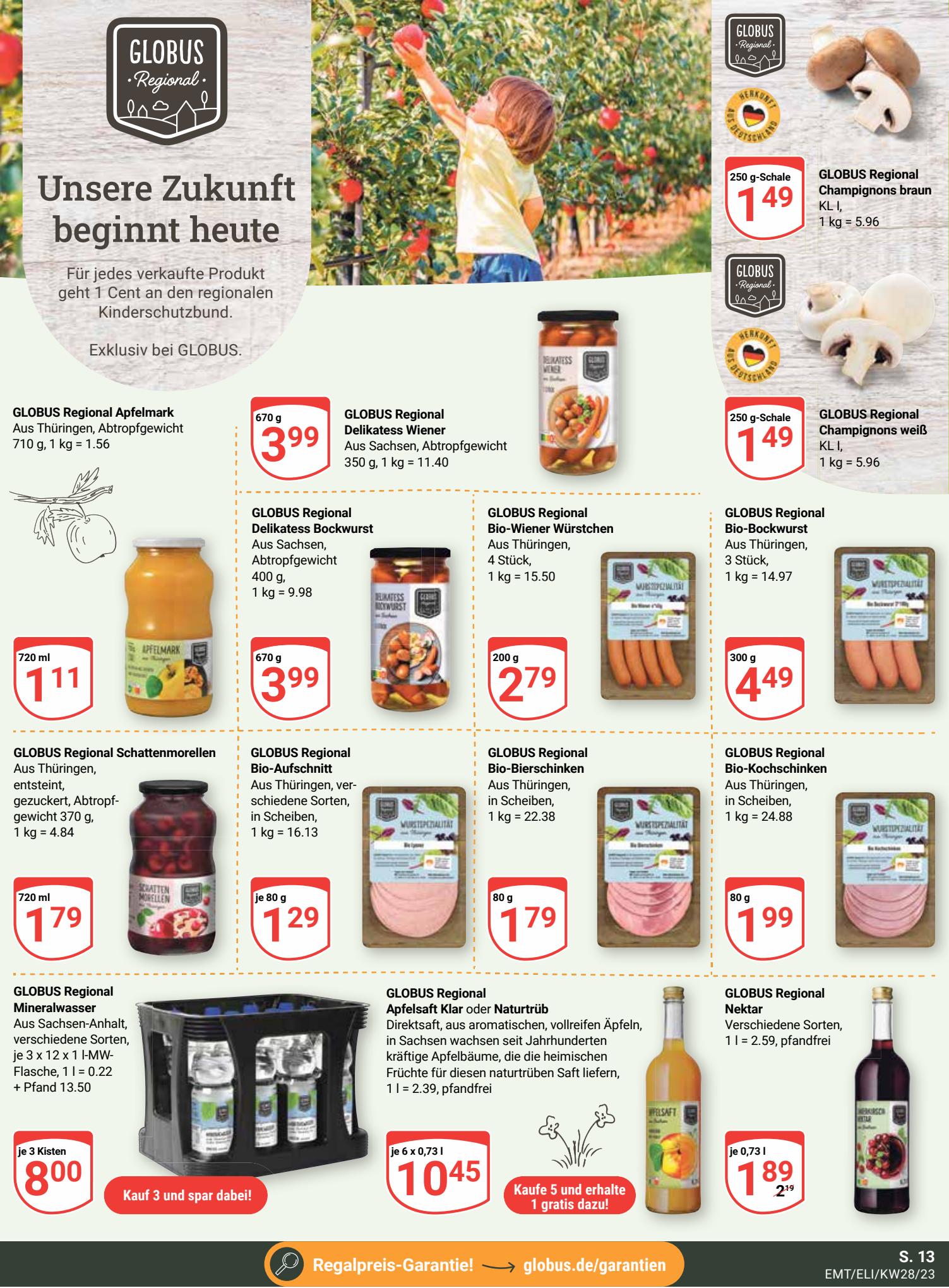 Globus Prospekt 10 – 15 Juli 2023 Seite 13