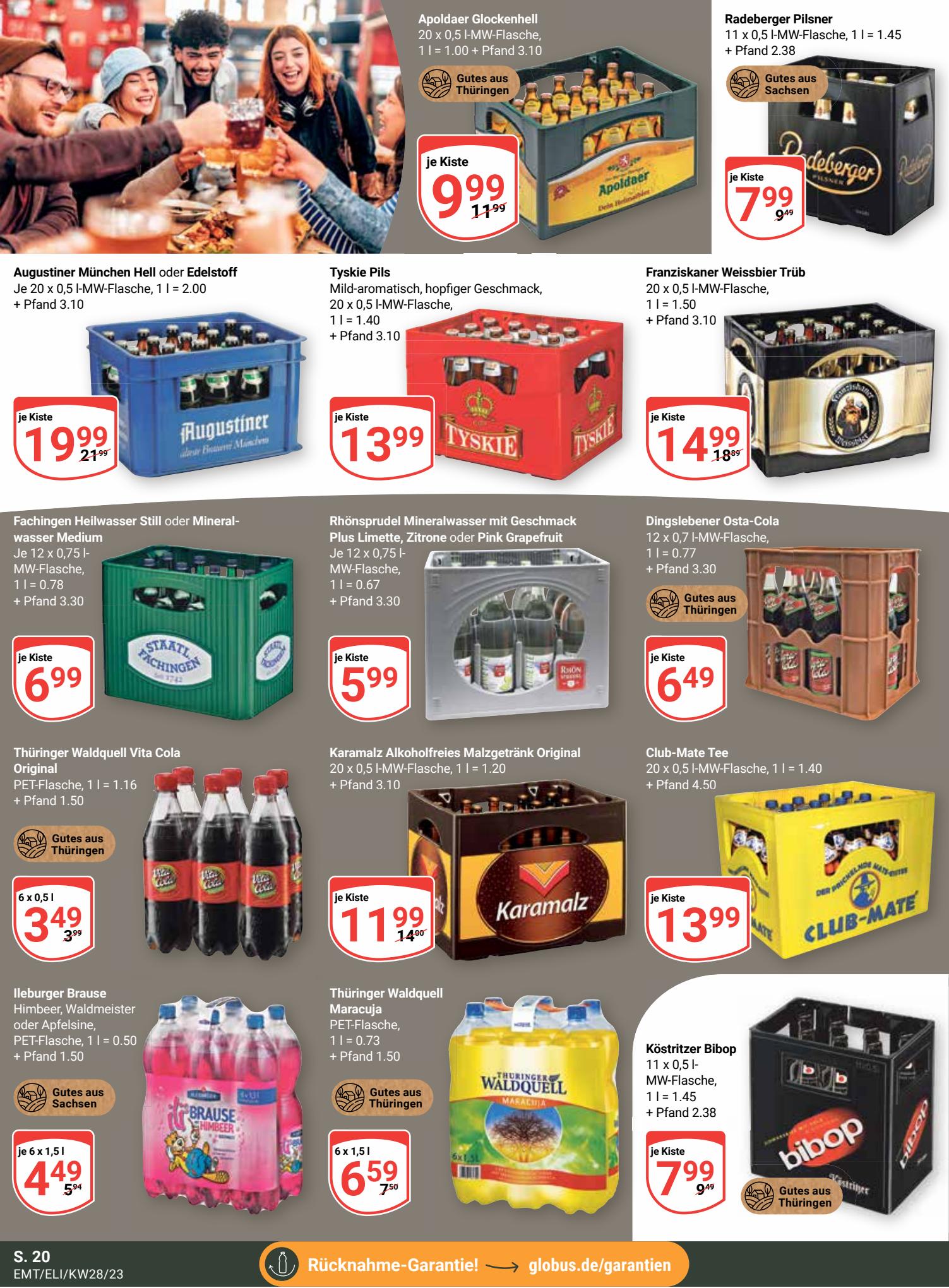 Globus Prospekt 10 – 15 Juli 2023 Seite 20