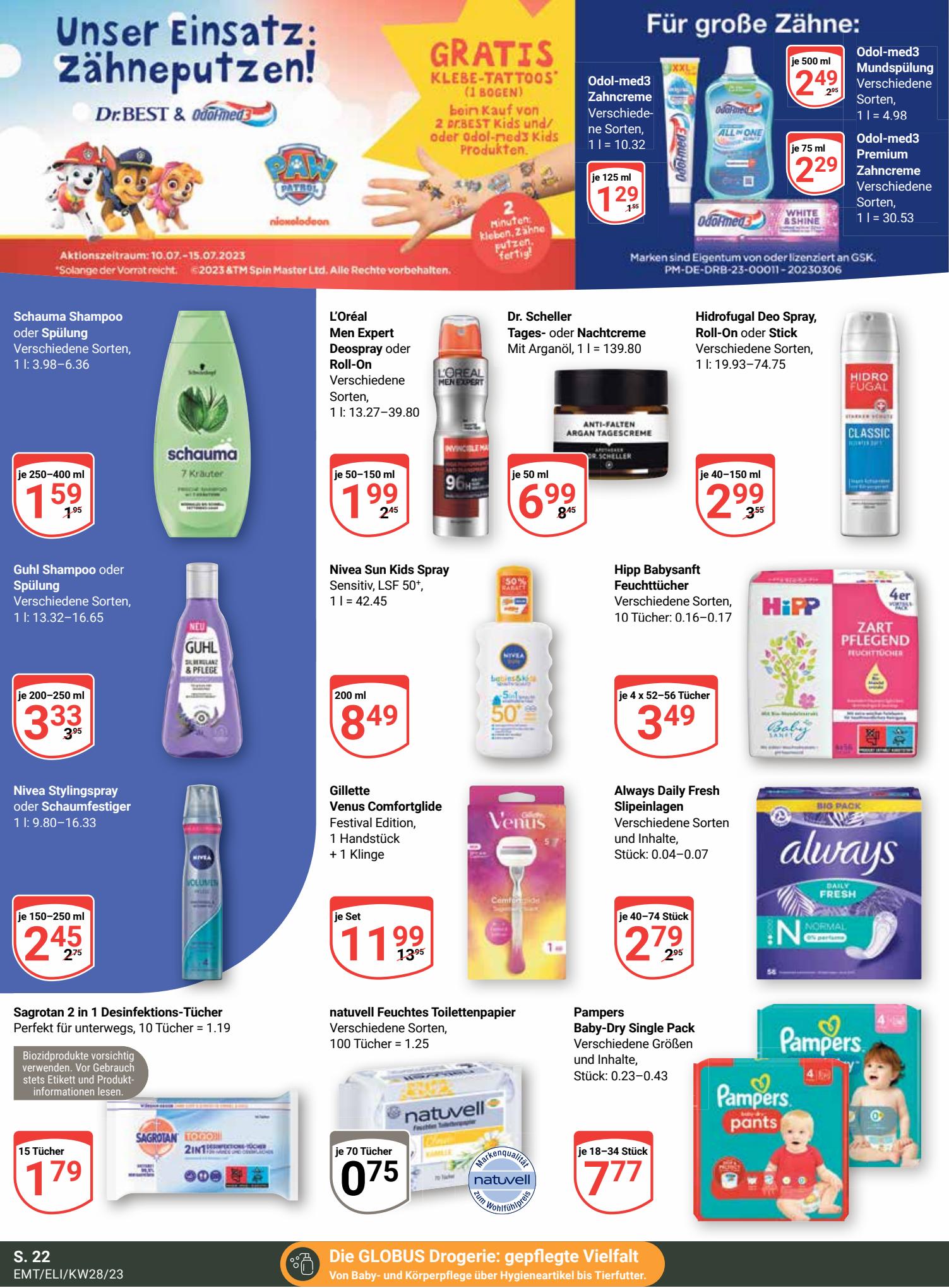 Globus Prospekt 10 – 15 Juli 2023 Seite 22