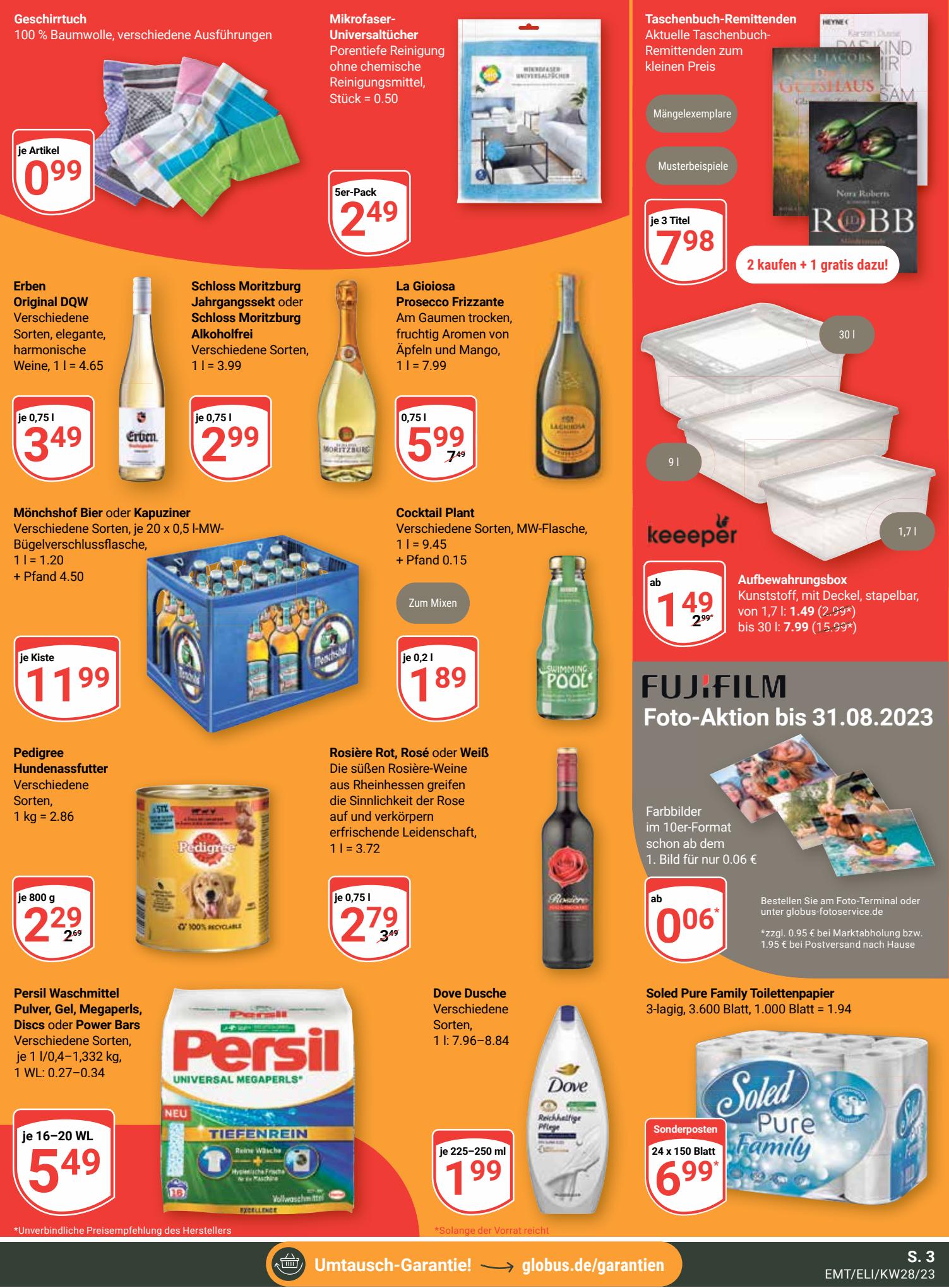 Globus Prospekt 10 – 15 Juli 2023 Seite 3