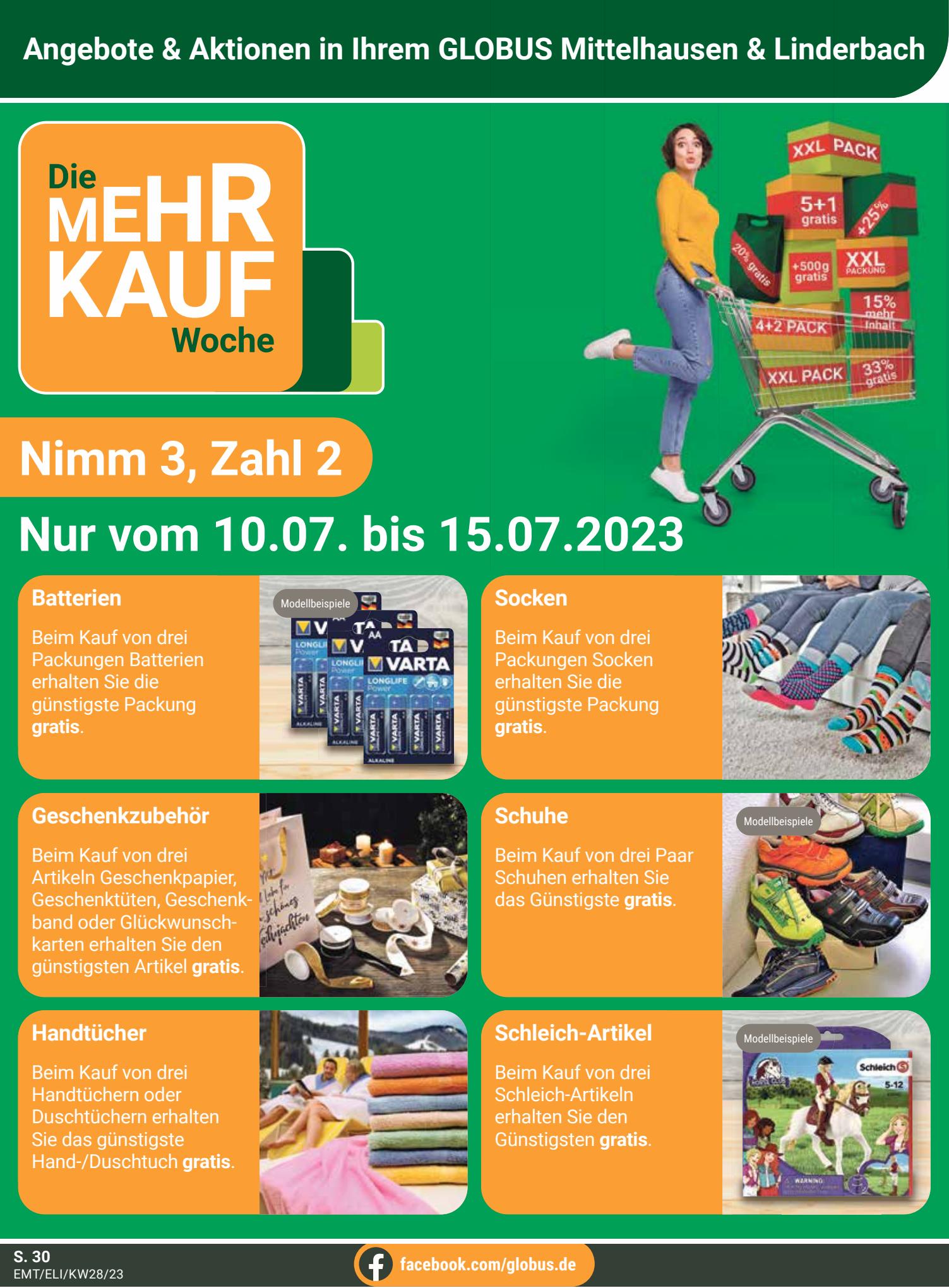 Globus Prospekt 10 – 15 Juli 2023 Seite 30