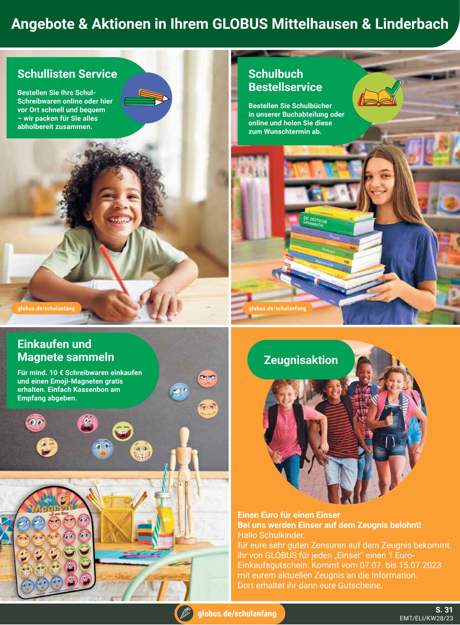 Globus Prospekt 10 – 15 Juli 2023 Seite 31