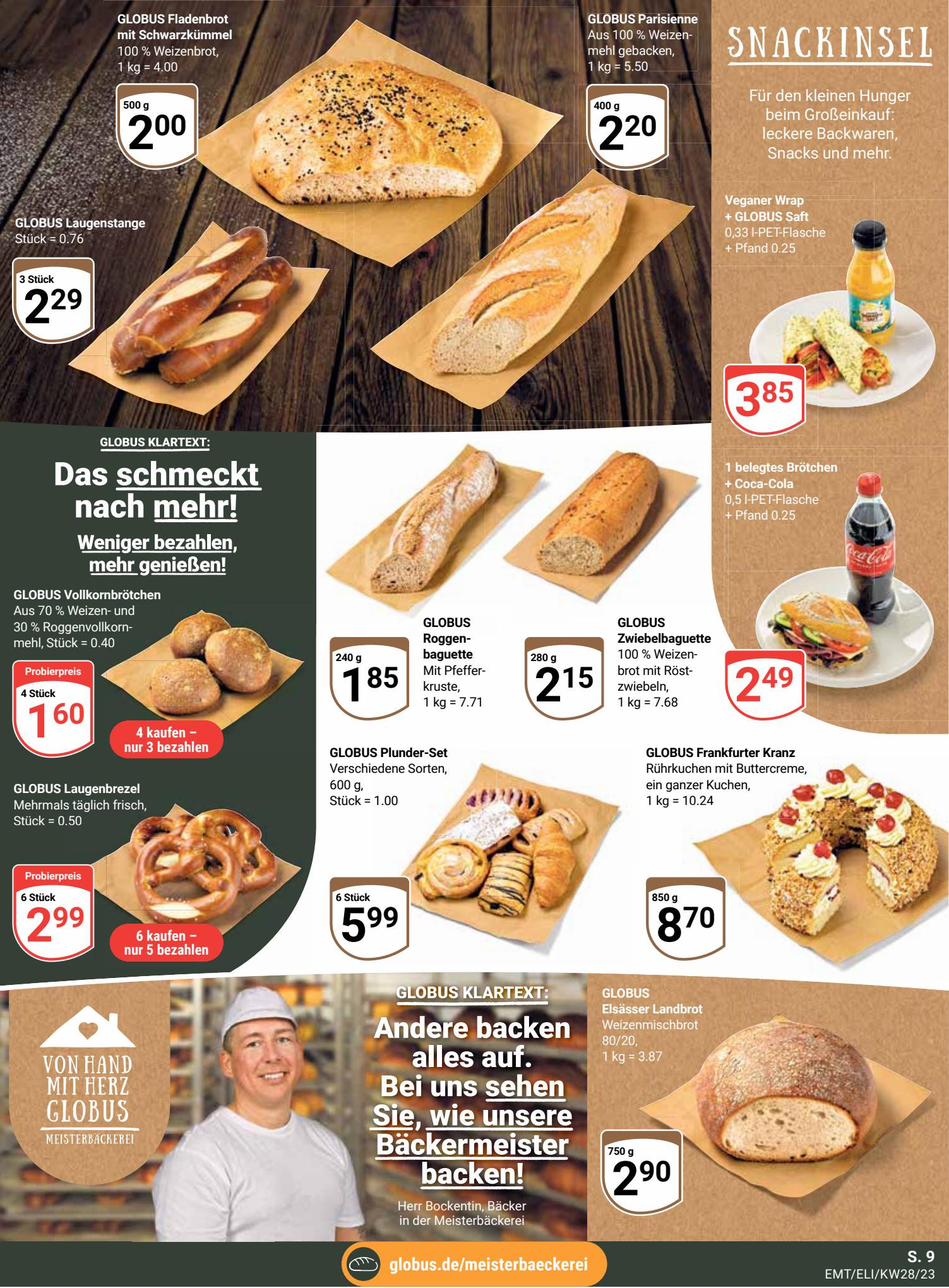 Globus Prospekt 10 – 15 Juli 2023 Seite 9
