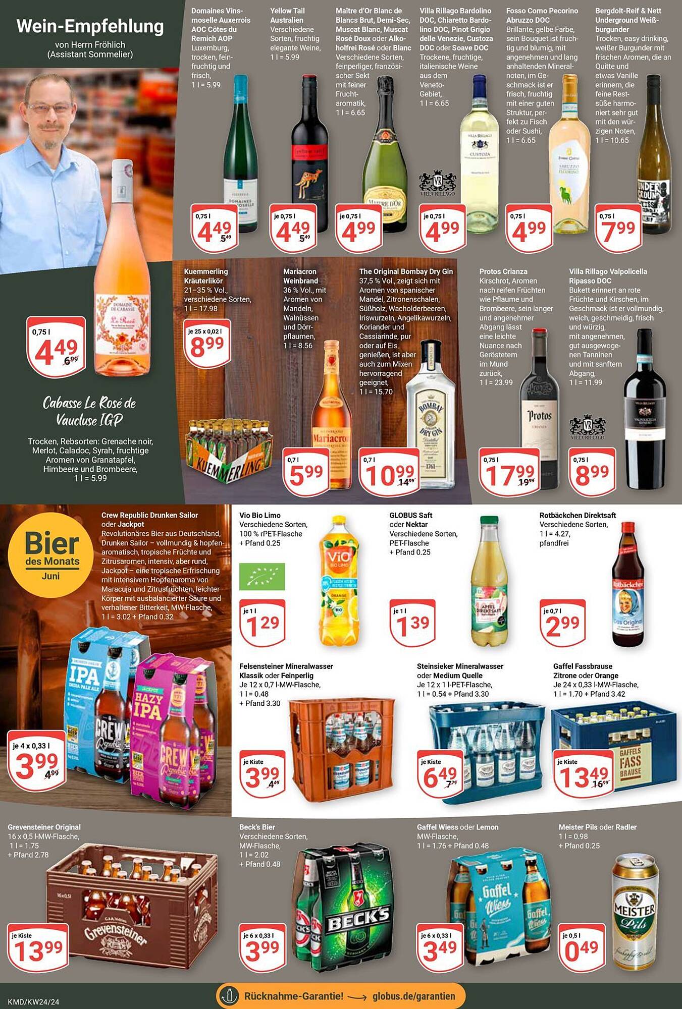 Globus Prospekt 10 – 15 Juni 2024 Seite 18