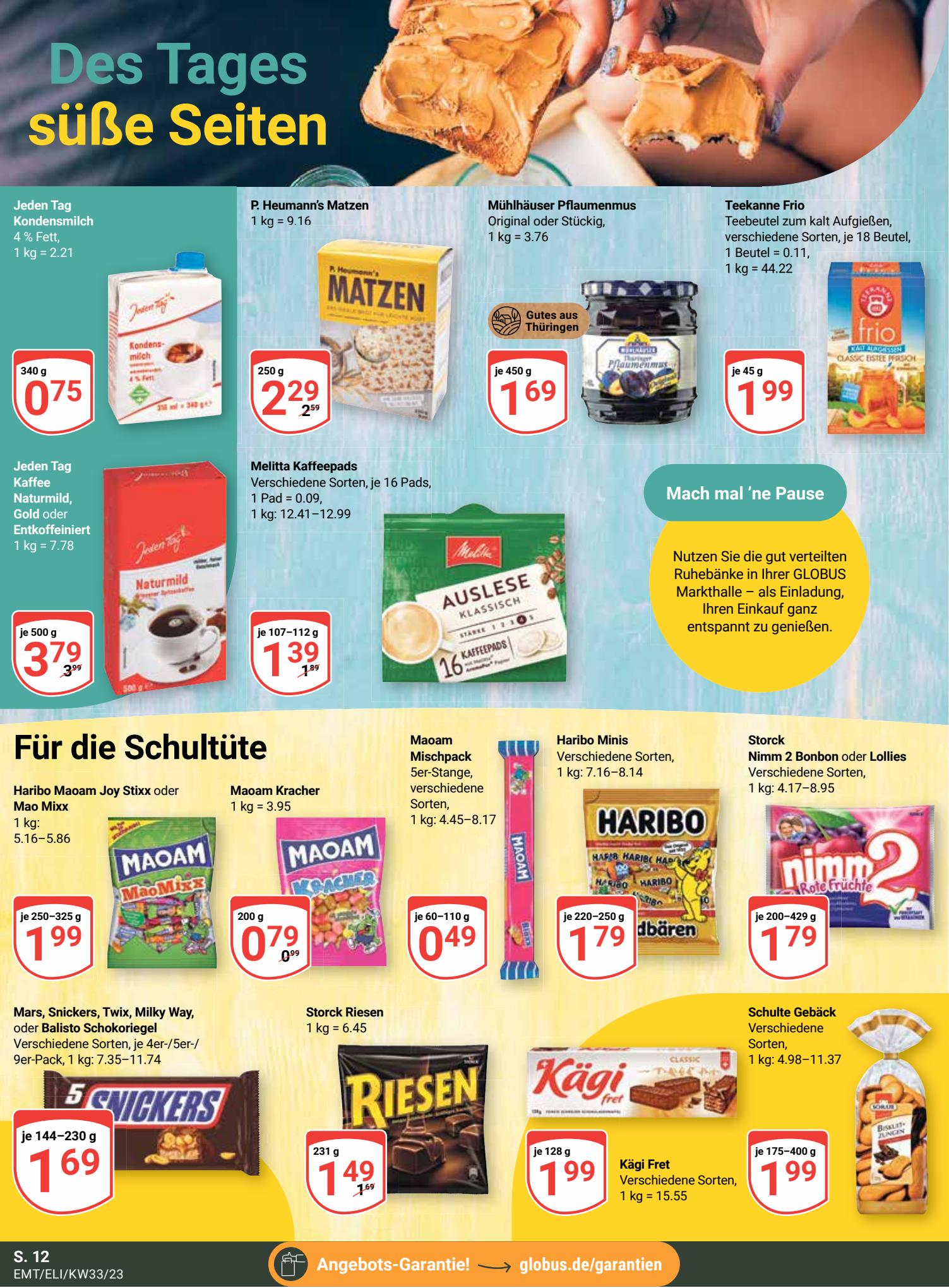 Globus Prospekt 14 – 19 August 2023 Seite 16