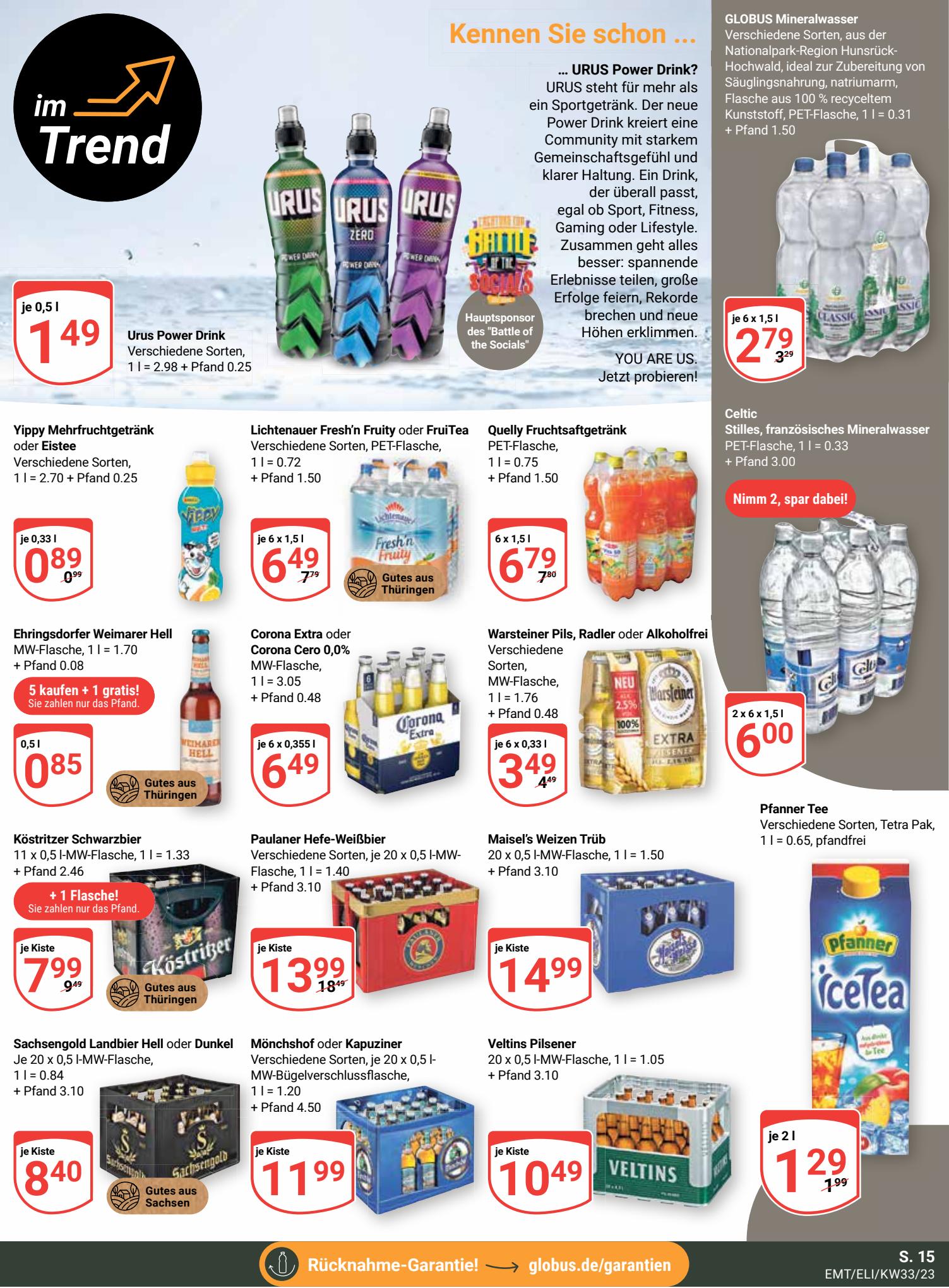 Globus Prospekt 14 – 19 August 2023 Seite 19