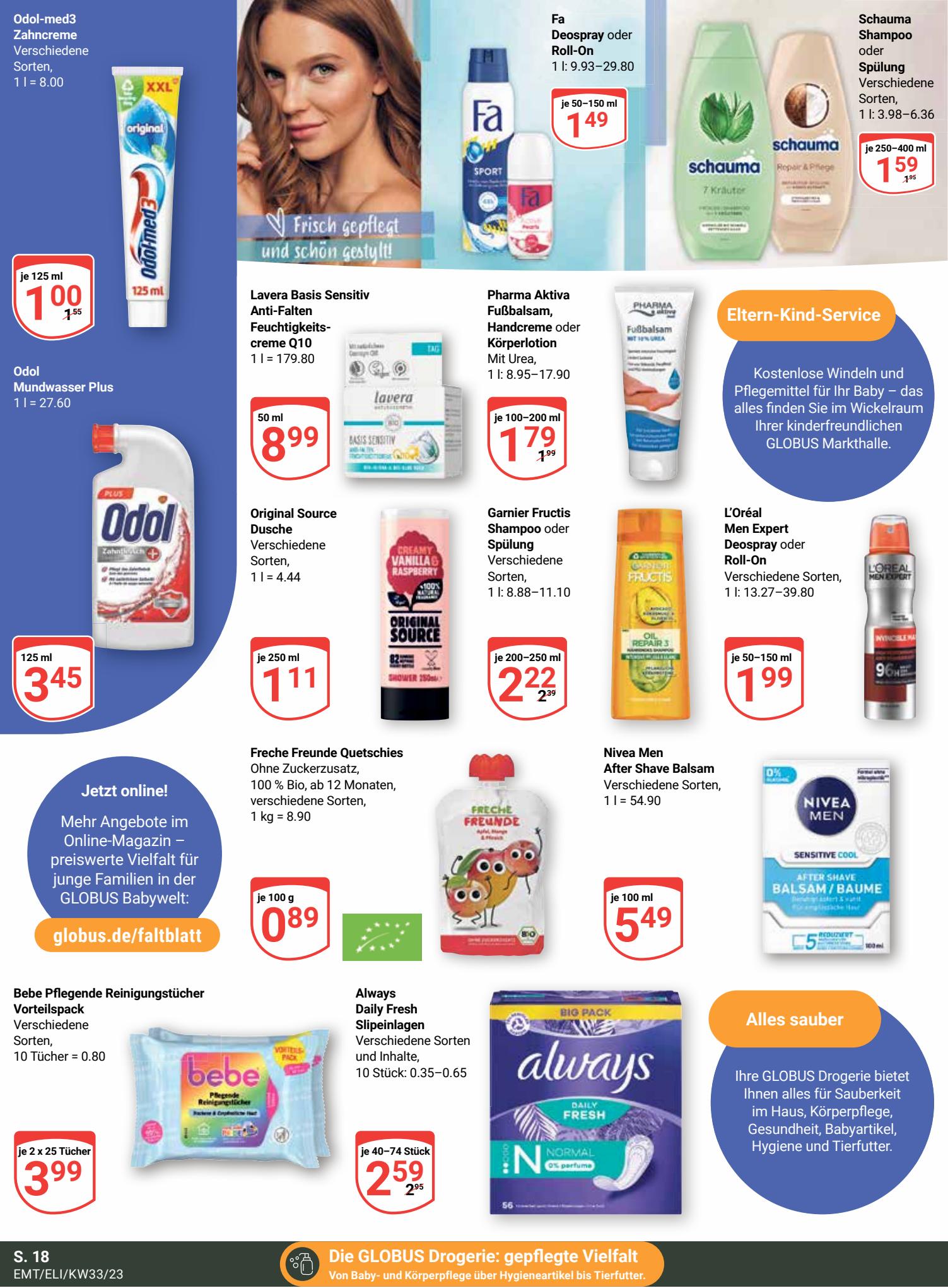 Globus Prospekt 14 – 19 August 2023 Seite 22