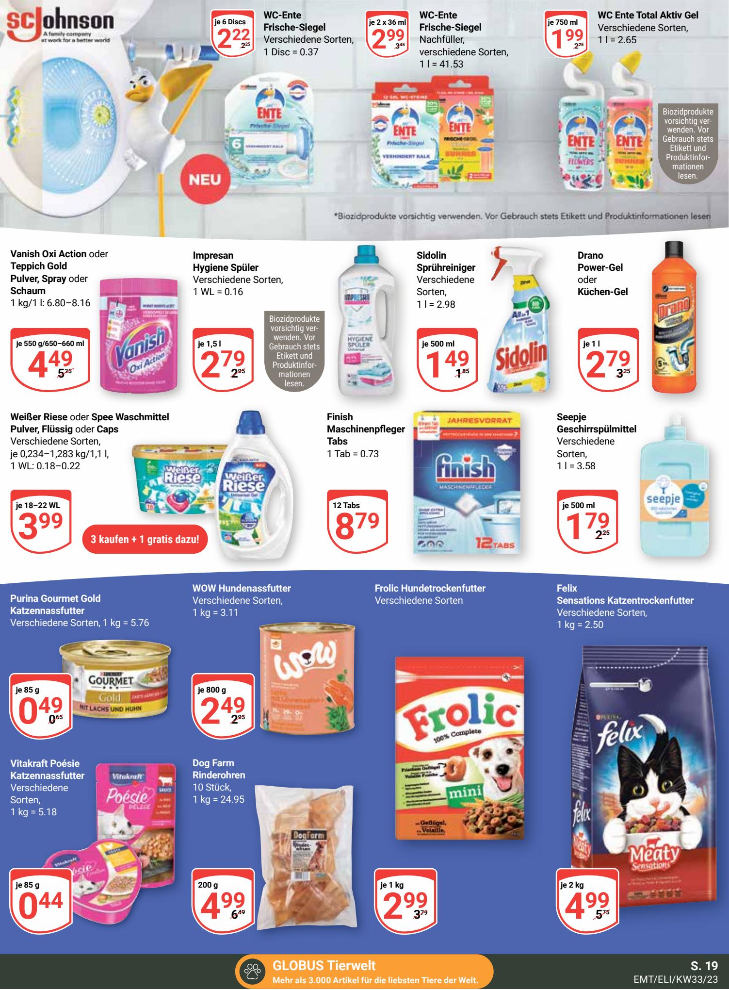 Globus Prospekt 14 – 19 August 2023 Seite 23