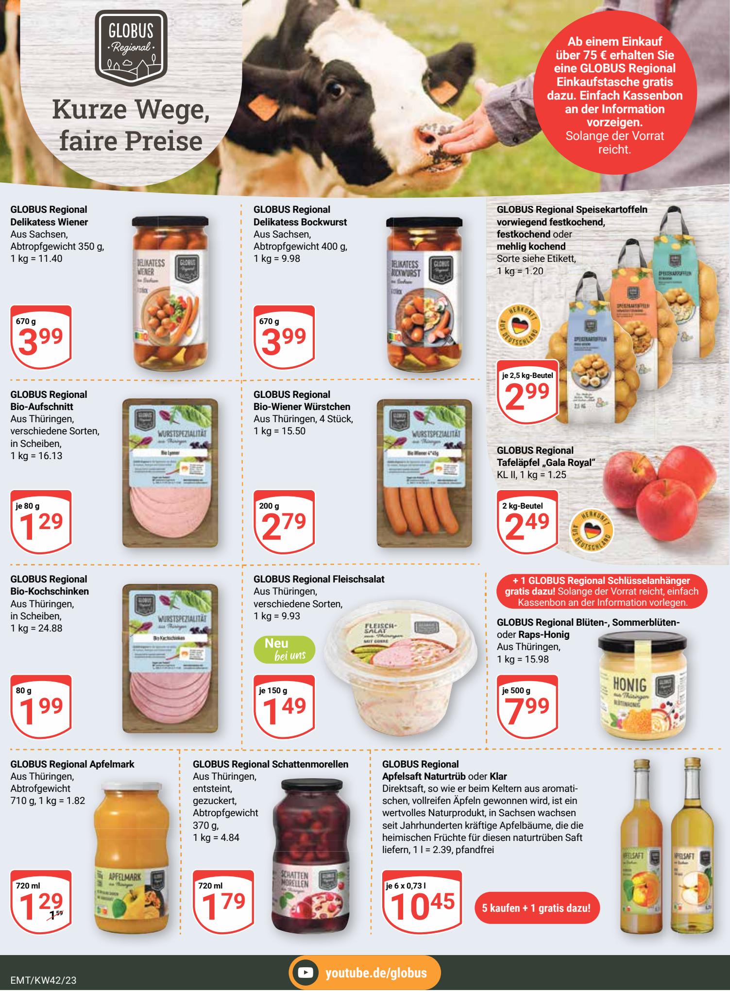 Globus Prospekt 16 – 21 October 2023 Seite 20