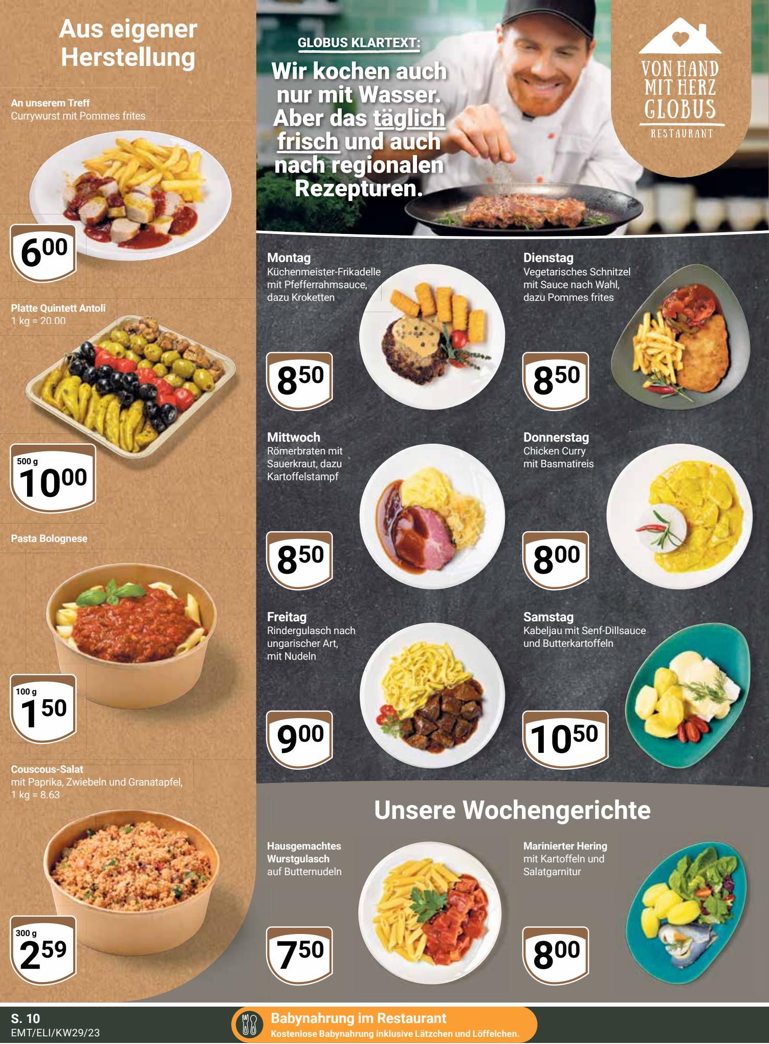 Globus Prospekt 17 – 22 Juli 2023 Seite 10