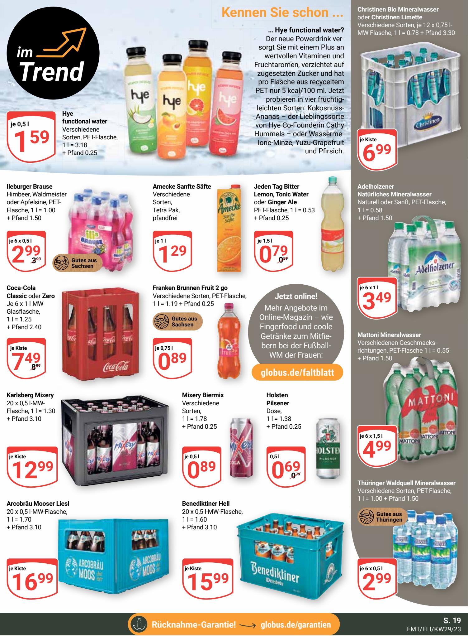 Globus Prospekt 17 – 22 Juli 2023 Seite 19