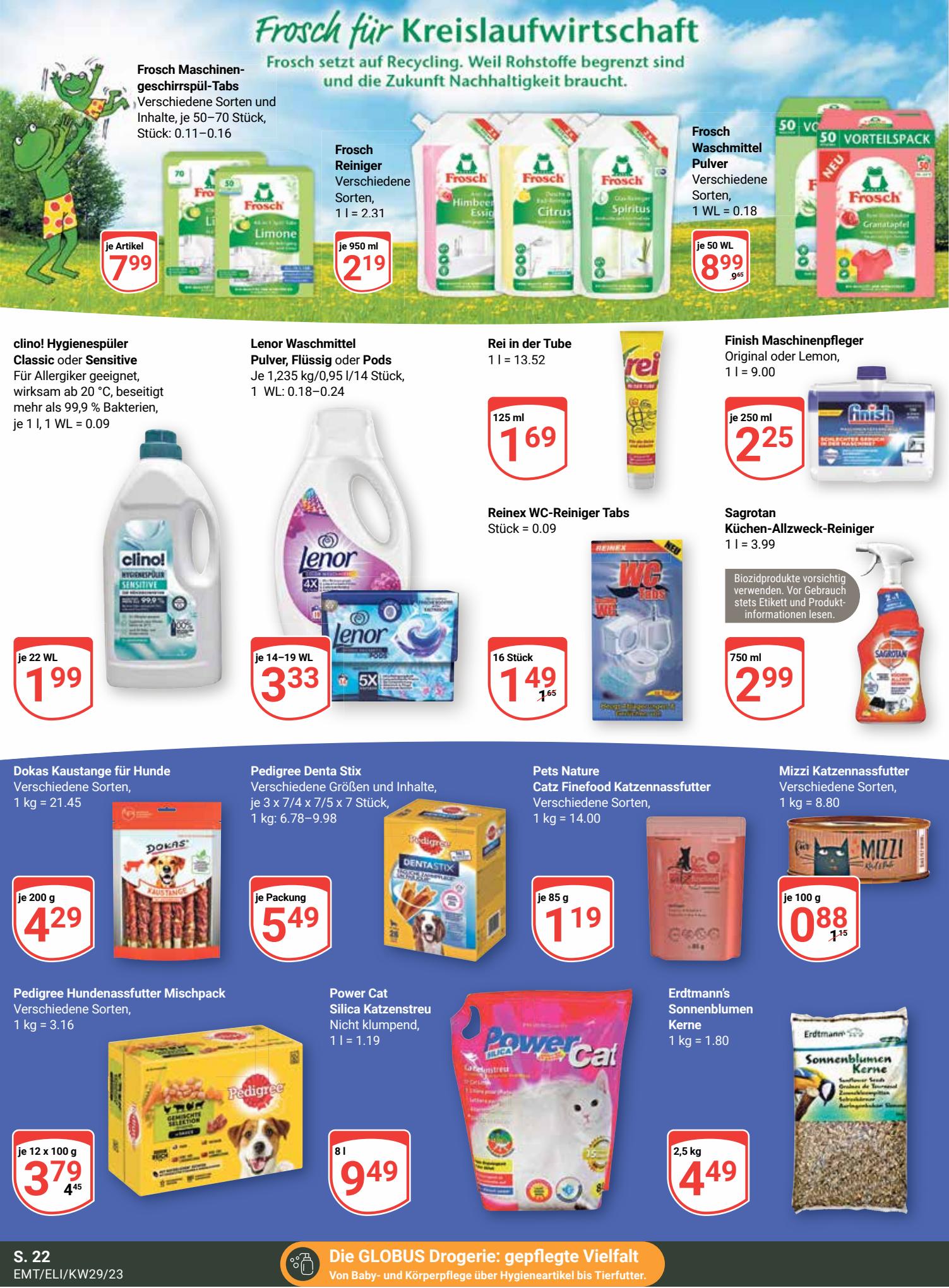 Globus Prospekt 17 – 22 Juli 2023 Seite 22