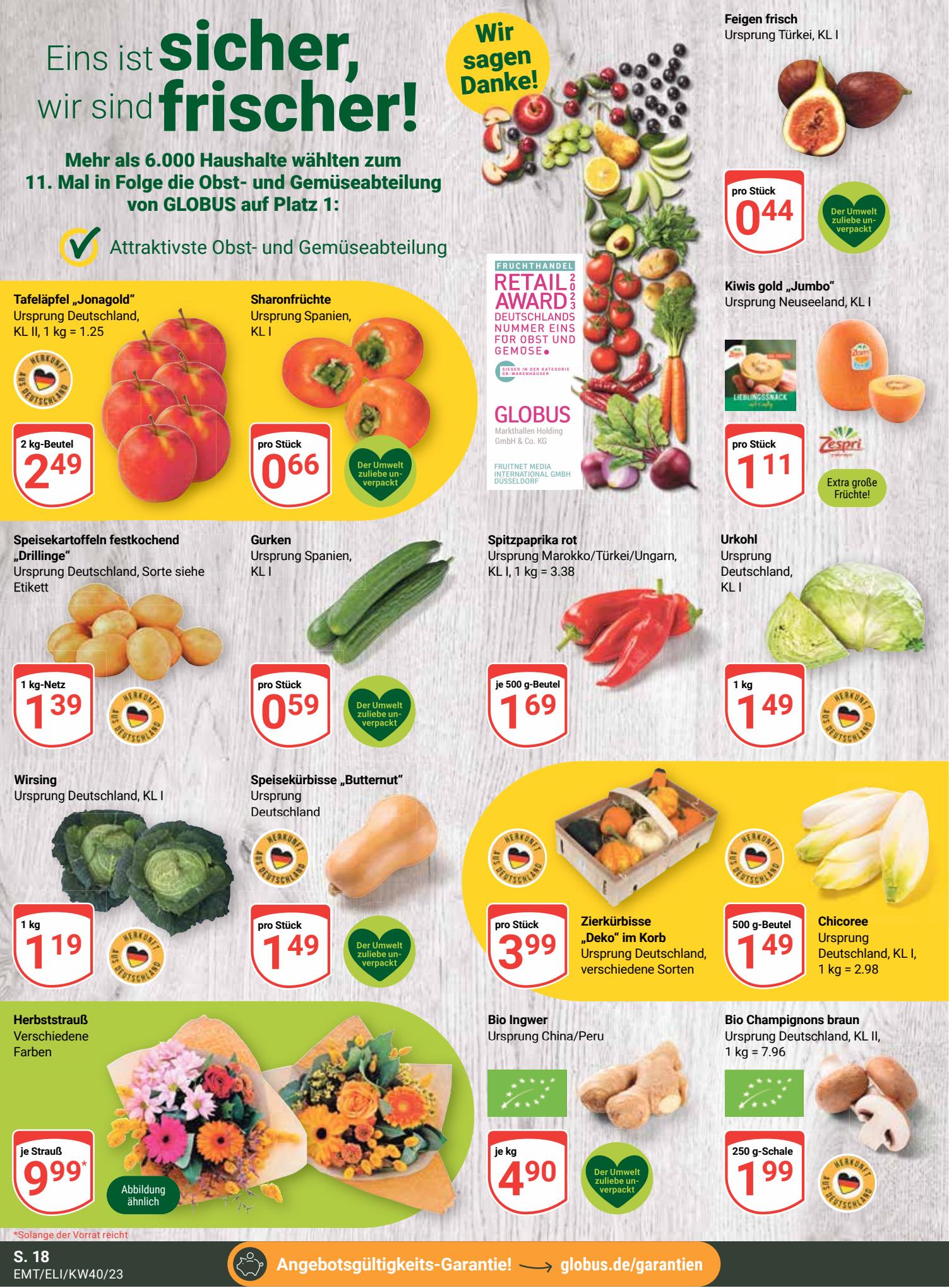 Globus Prospekt 2 – 7 October 2023 Seite 18