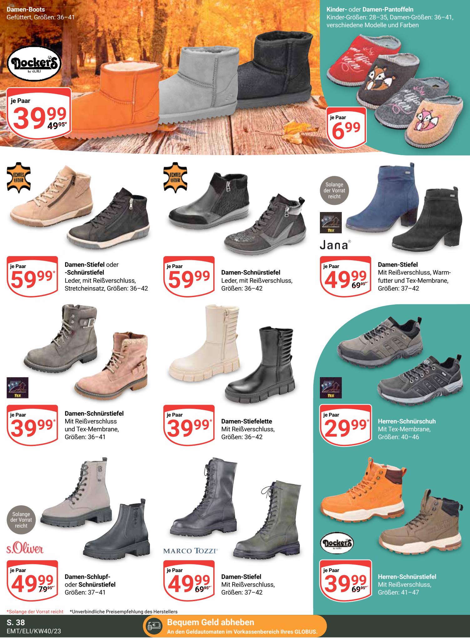 Globus Prospekt 2 – 7 October 2023 Seite 38