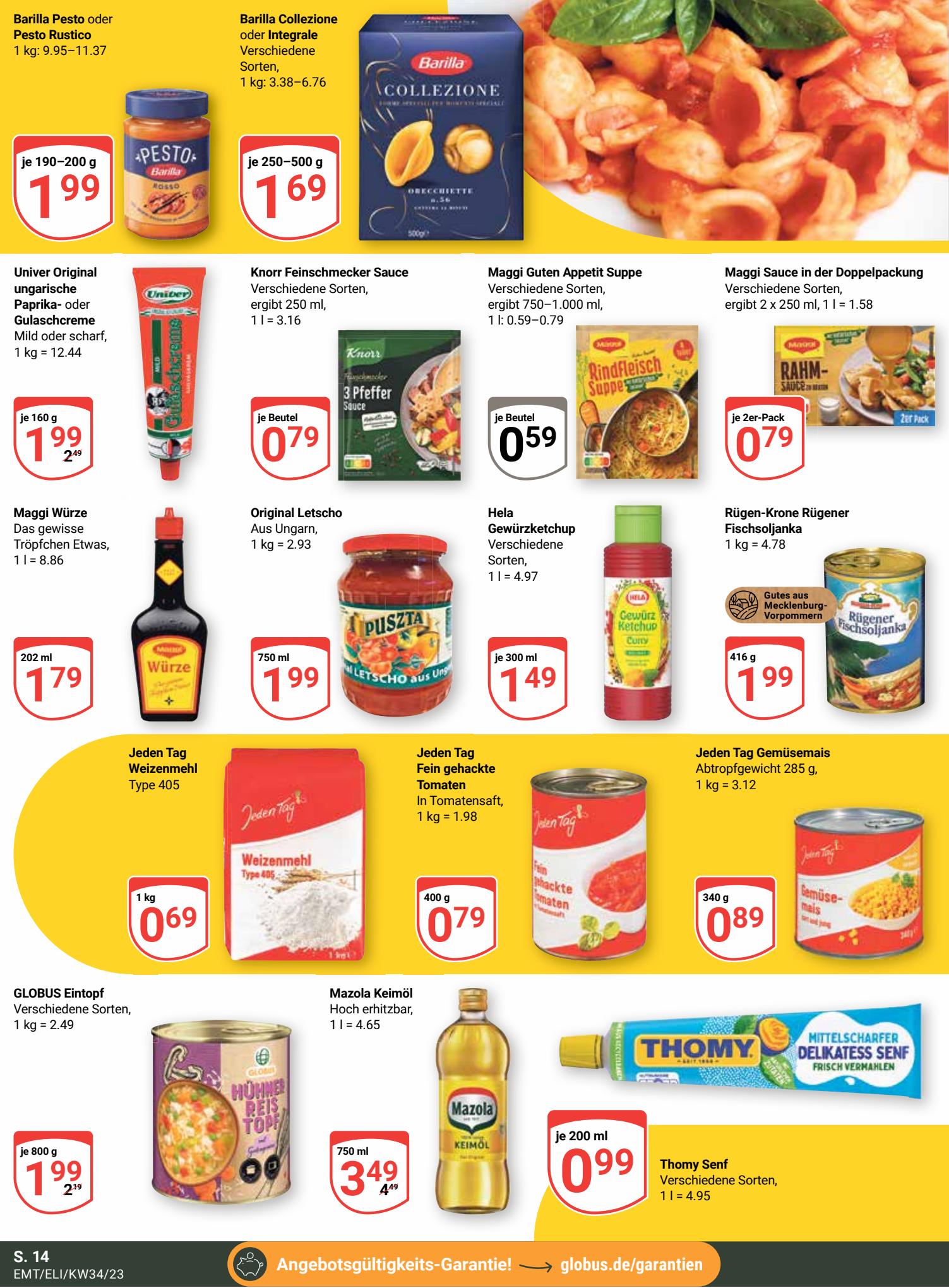 Globus Prospekt 21 – 26 August 2023 Seite 16