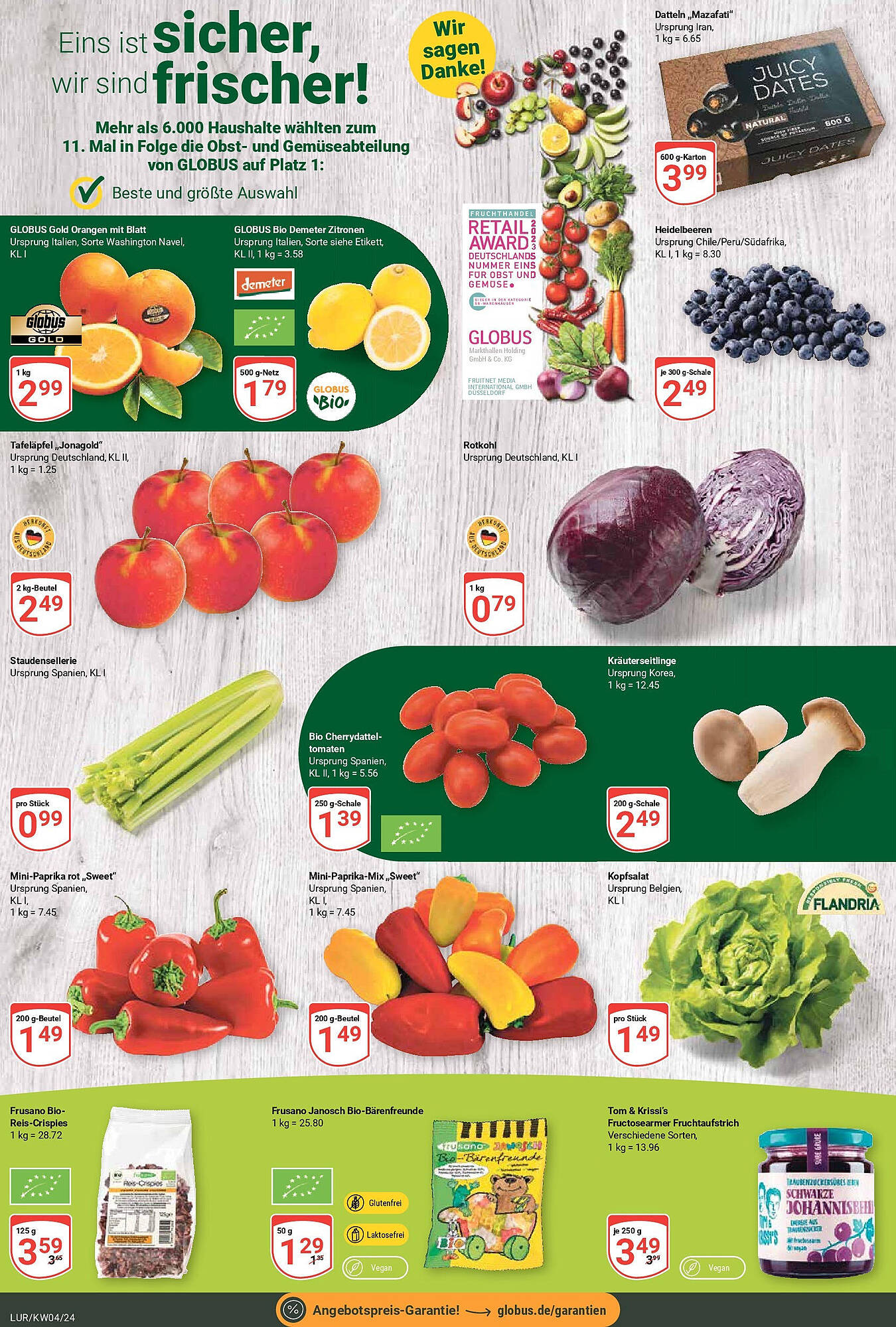 Globus Prospekt 22 – 27 Januar 2024 Seite 4