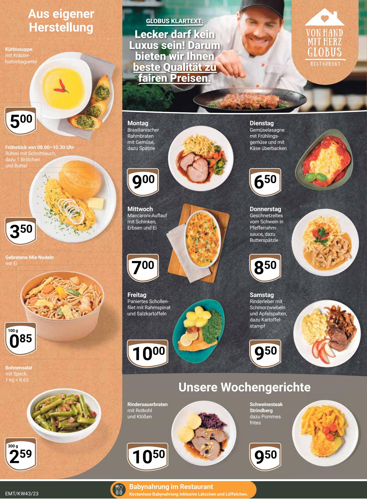 Globus Prospekt 23 – 28 October 2023 Seite 11