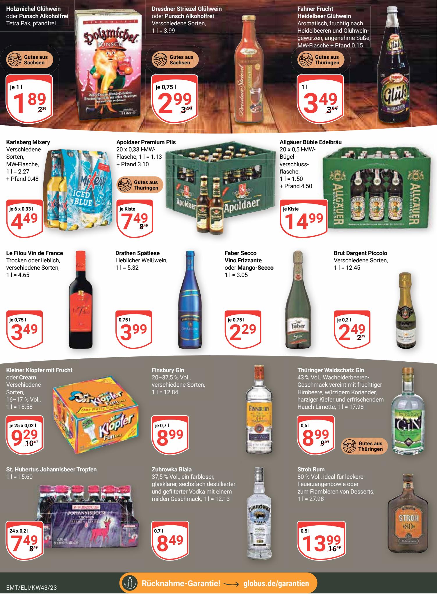 Globus Prospekt 23 – 28 October 2023 Seite 23