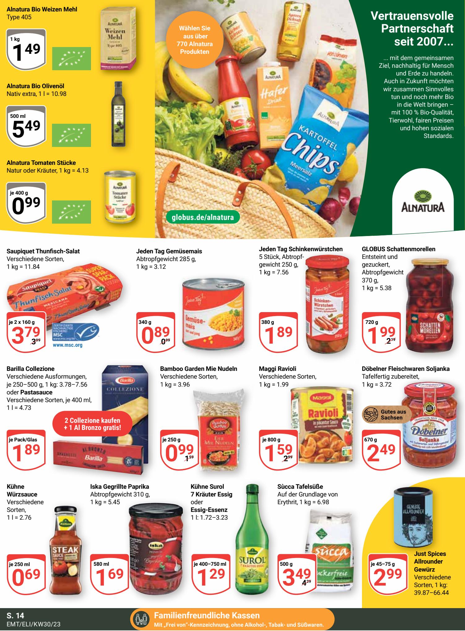 Globus Prospekt 24 – 29 Juli 2023 Seite 14