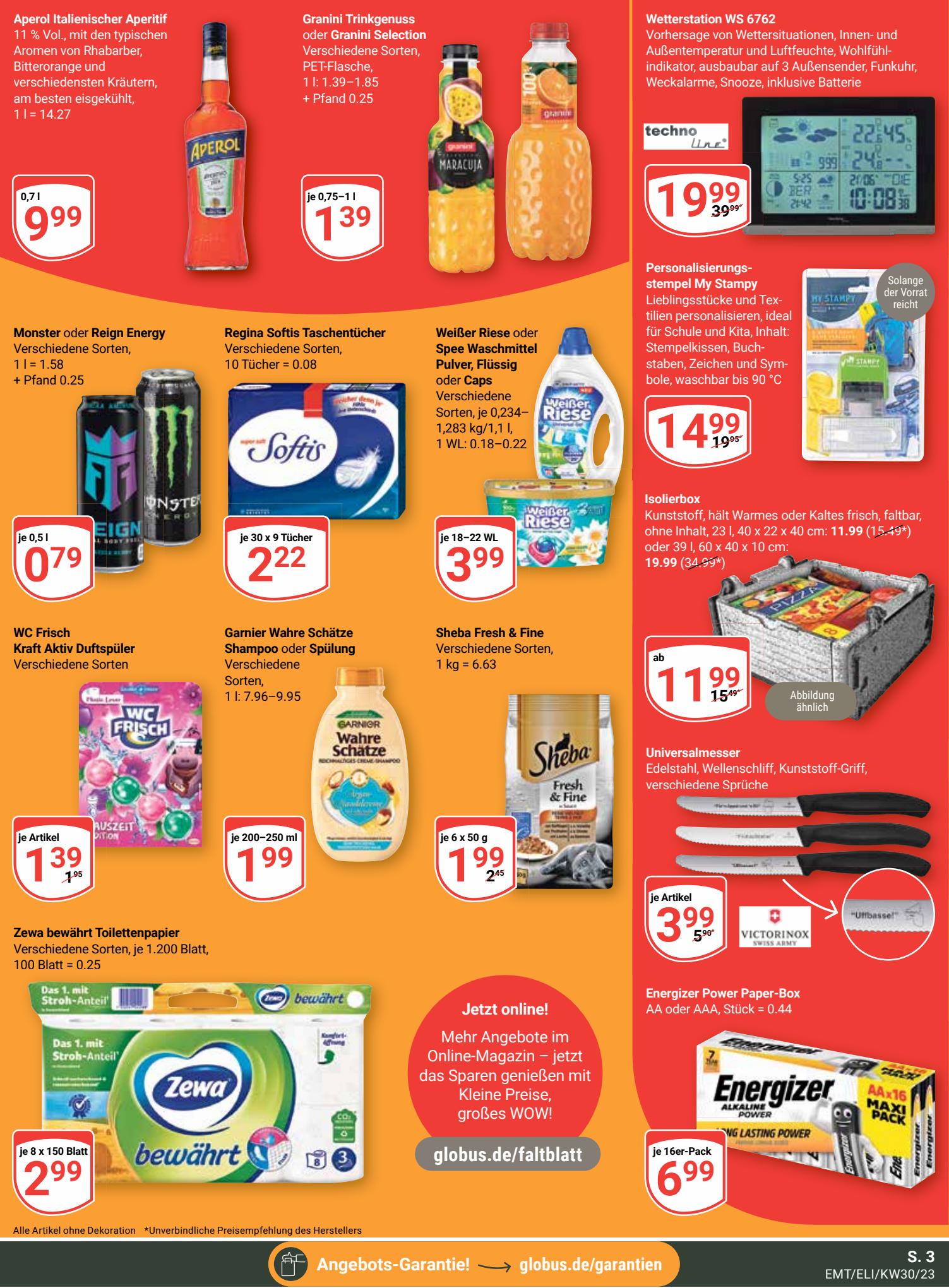Globus Prospekt 24 – 29 Juli 2023 Seite 3