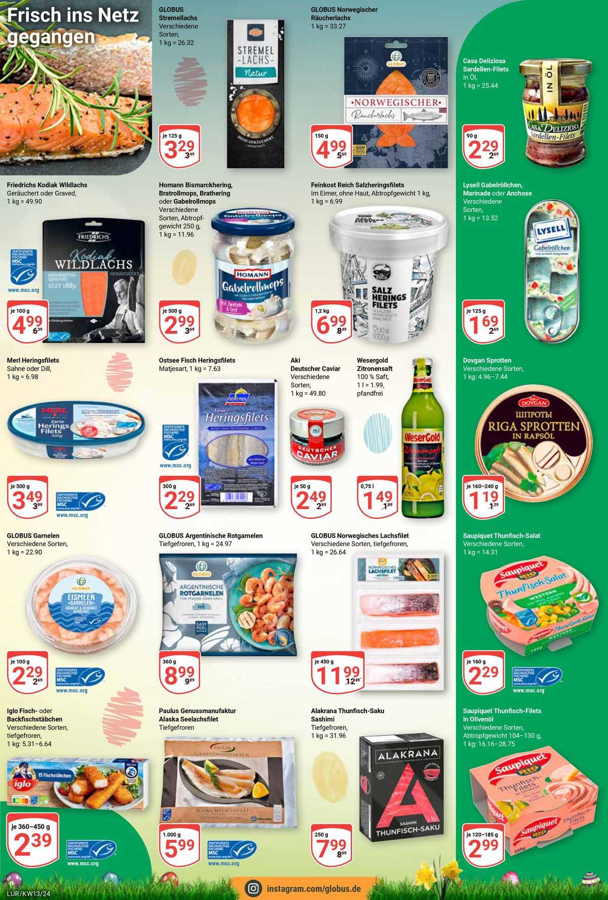 Globus Prospekt 25 – 30 Marsch 2024 Seite 13