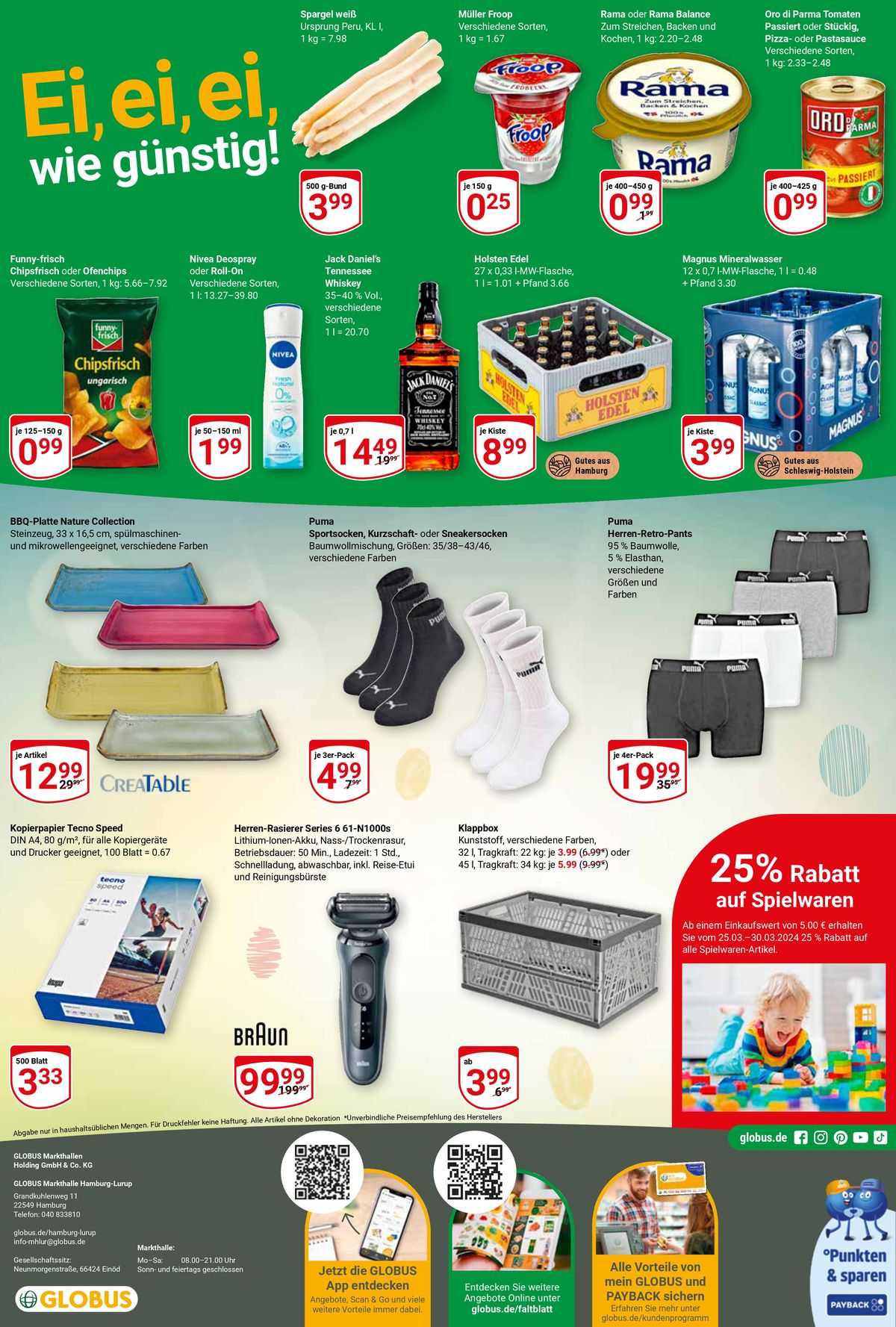 Globus Prospekt 25 – 30 Marsch 2024 Seite 26